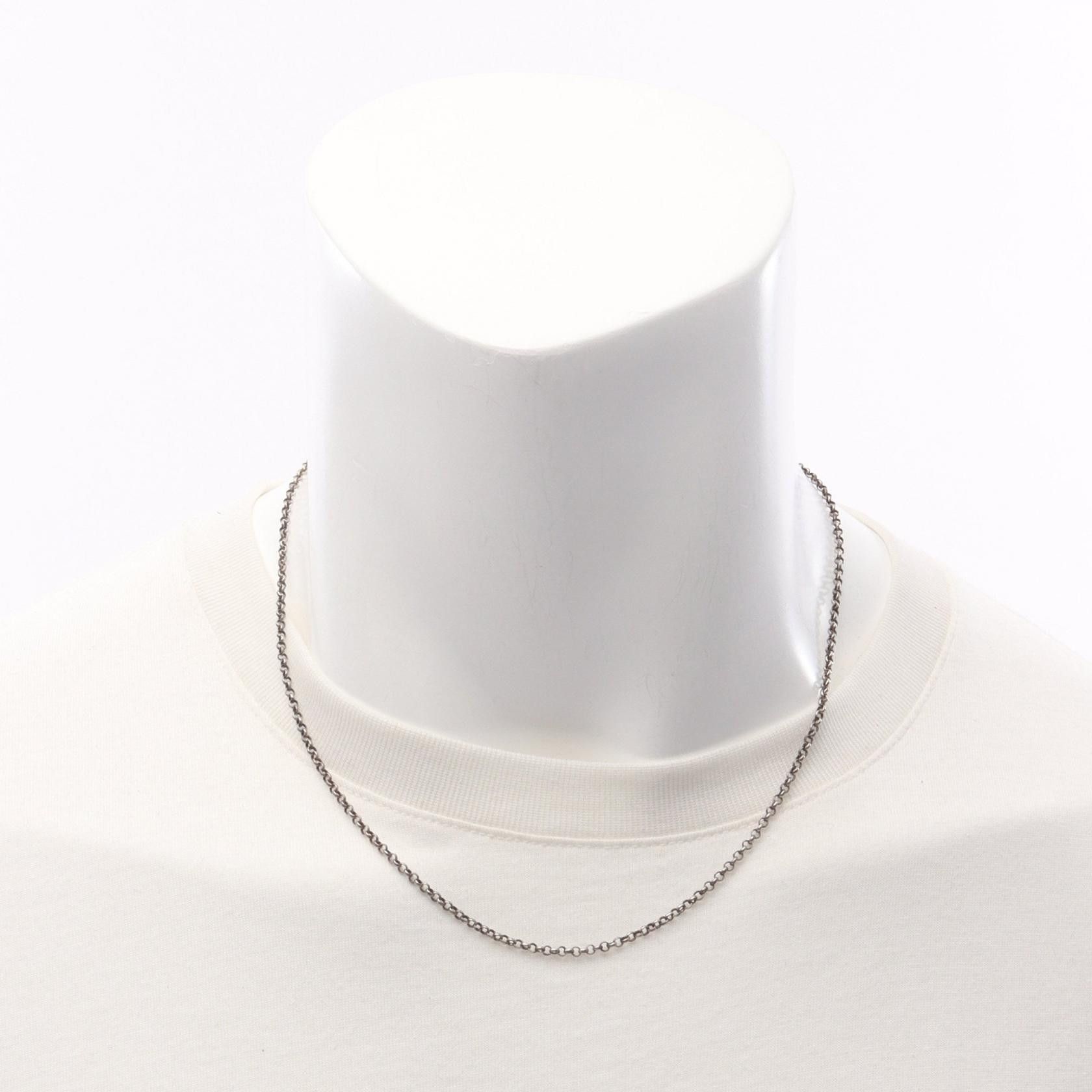 アクセサリー Chrome Hearts Roll Chain Necklace Silver Chrome Hearts 925 Silver Roll Chain Necklace - SRM – SHENGLI