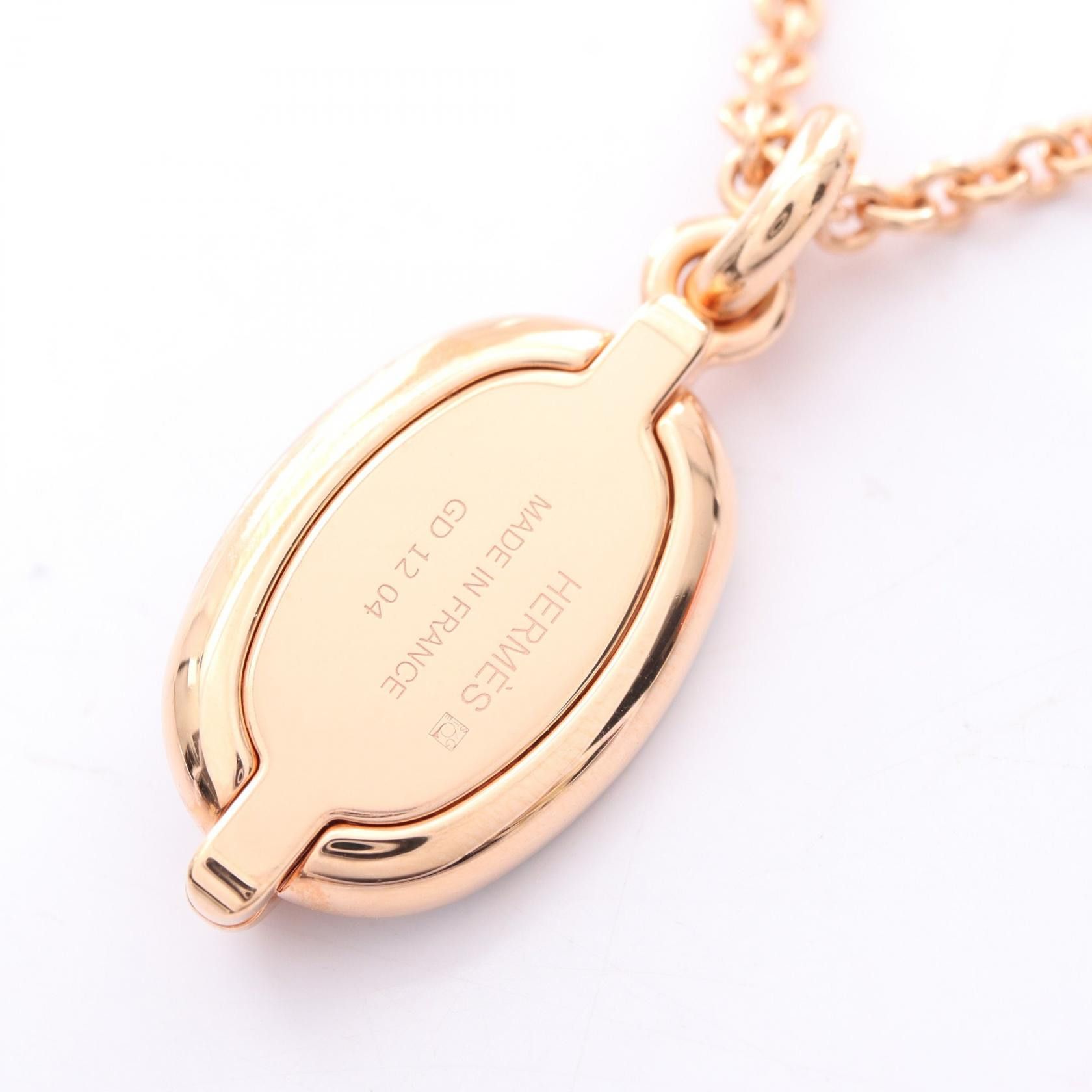 Hermes Hermes Hermes Chaine d'Ancre Mini Maillon Necklace Metal Necklace Size ONE SIZE - 2 Thumbnail