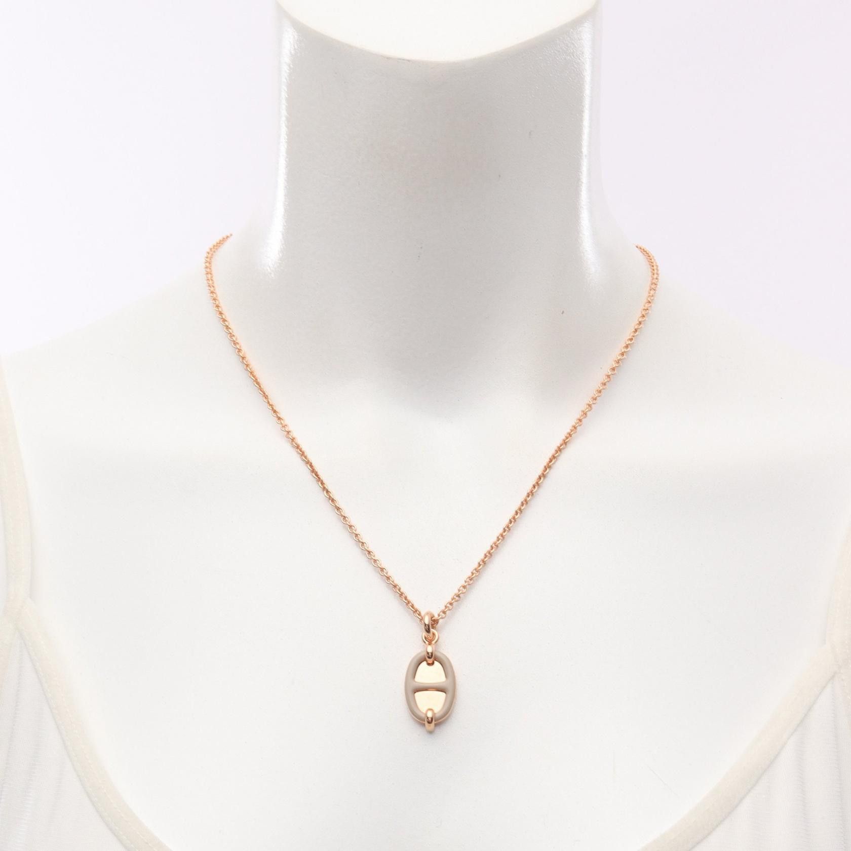 Hermes Hermes Hermes Chaine d'Ancre Mini Maillon Necklace Metal Necklace Size ONE SIZE - 6 Thumbnail