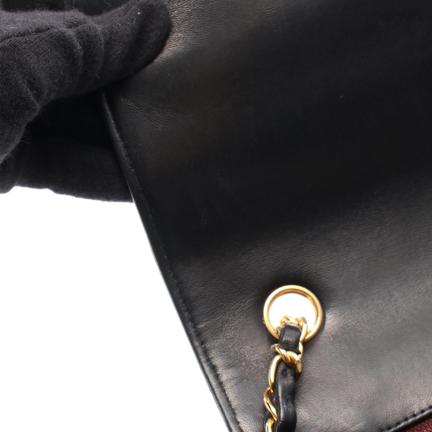 Chanel Chanel Chanel Mademoiselle Lambskin Shoulder Bag Leather Shoulder Bag Size ONE SIZE - 7 Thumbnail