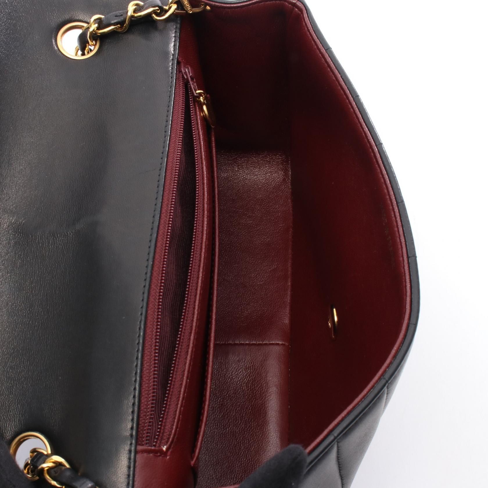 Chanel Chanel Chanel Mademoiselle Lambskin Shoulder Bag Leather Shoulder Bag Size ONE SIZE - 3 Thumbnail