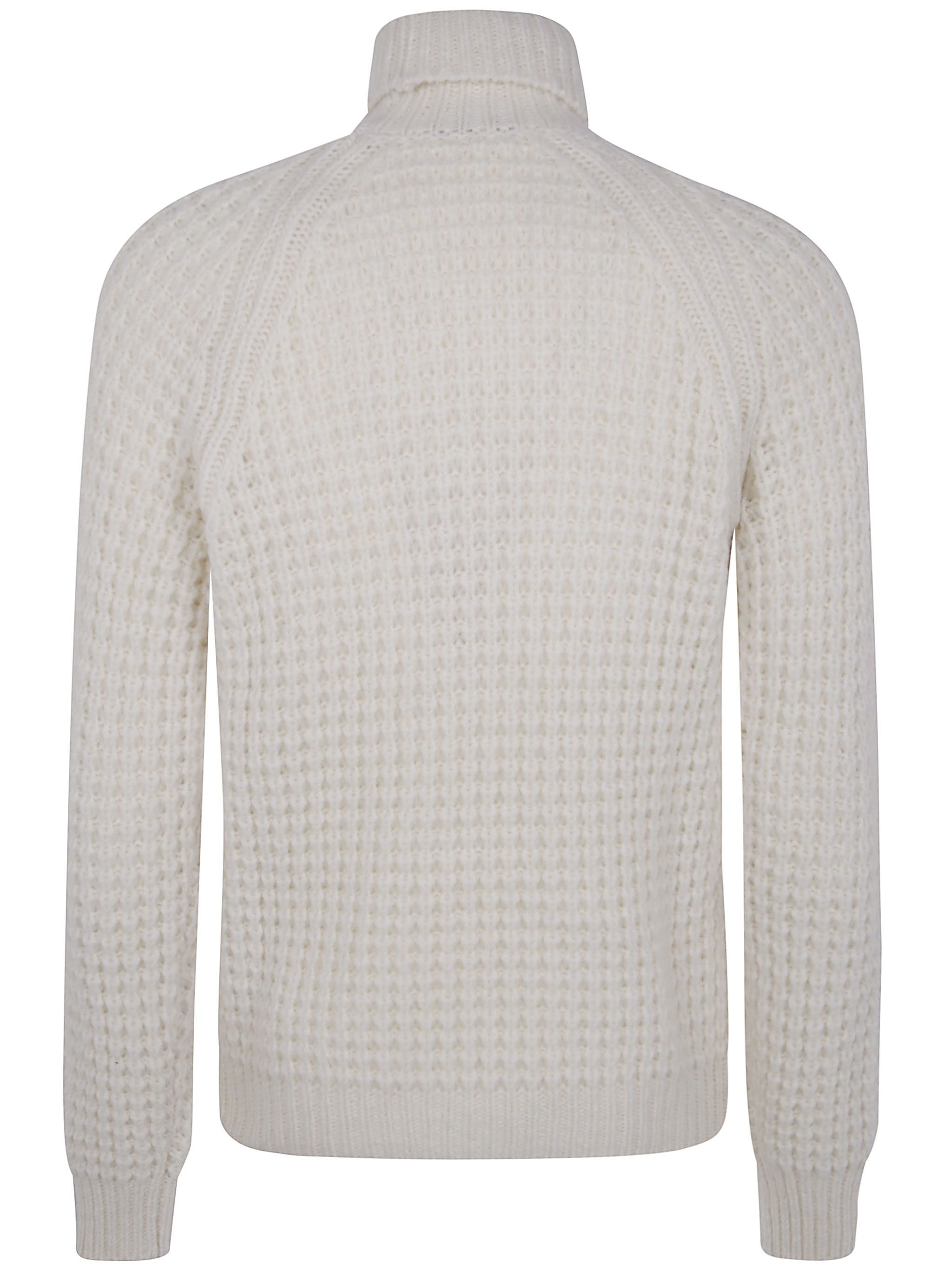 Nuur MILITARY STITCH LONG SLEEVES TURTLE NECK SWEATER Size US XXL / EU 58 / 5 - 2 Thumbnail