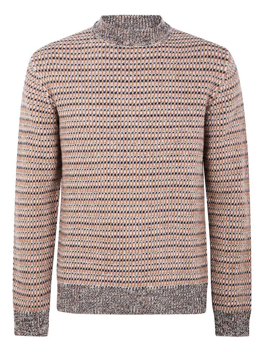 Zanone ROUND NECK SLIM FIT SWEATER Size US XL / EU 56 / 4 - 4 Thumbnail