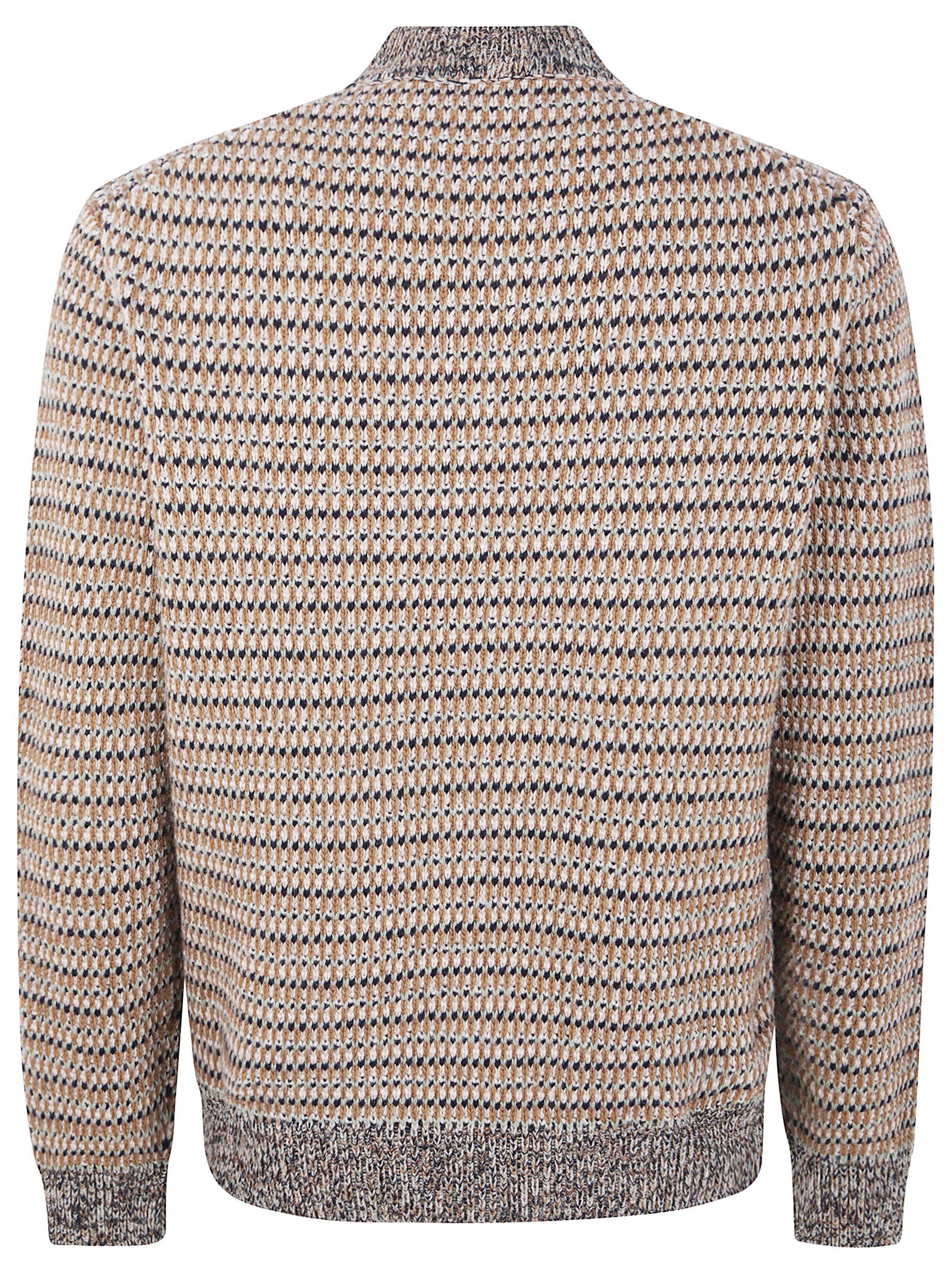 Zanone ROUND NECK SLIM FIT SWEATER Size US XL / EU 56 / 4 - 2 Thumbnail