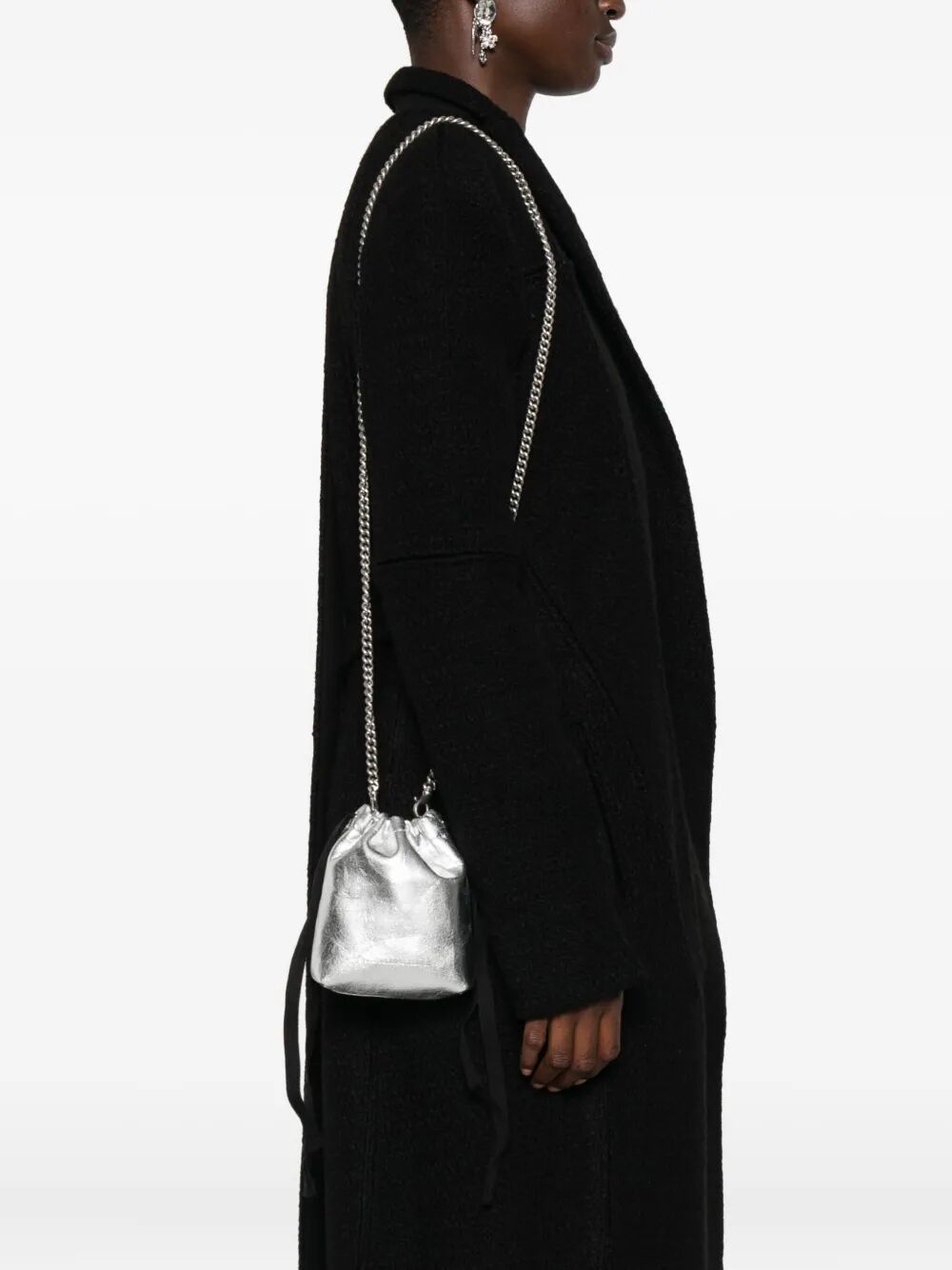 Ann Demeulemeester "GAEL" SOFT SMALL HAND BAG Size ONE SIZE - 4 Thumbnail