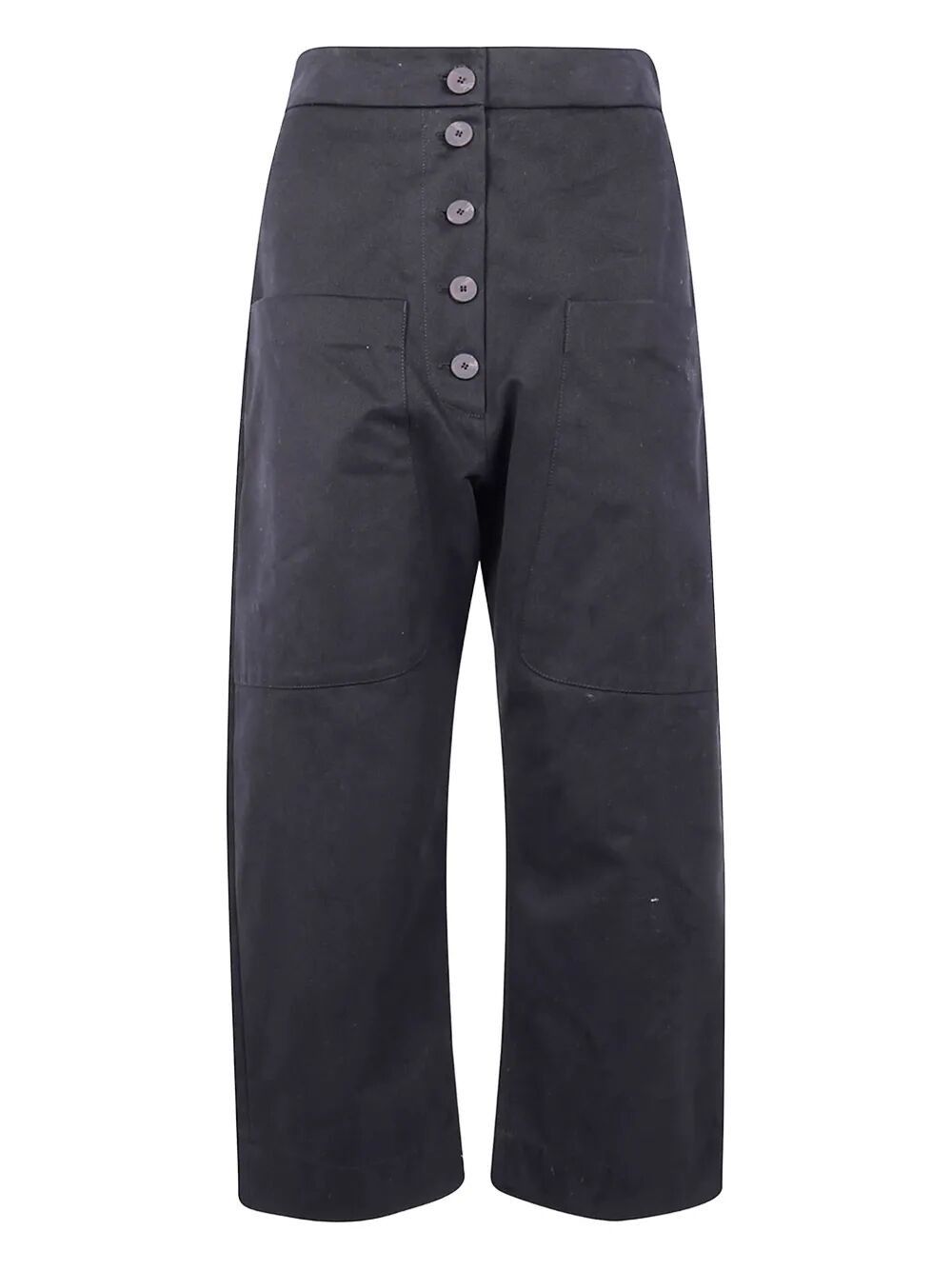 Studio Nicholson ROUNDED DROP CROTCH TROUSERS Size 27" / US 4 / IT 40 - 4 Thumbnail
