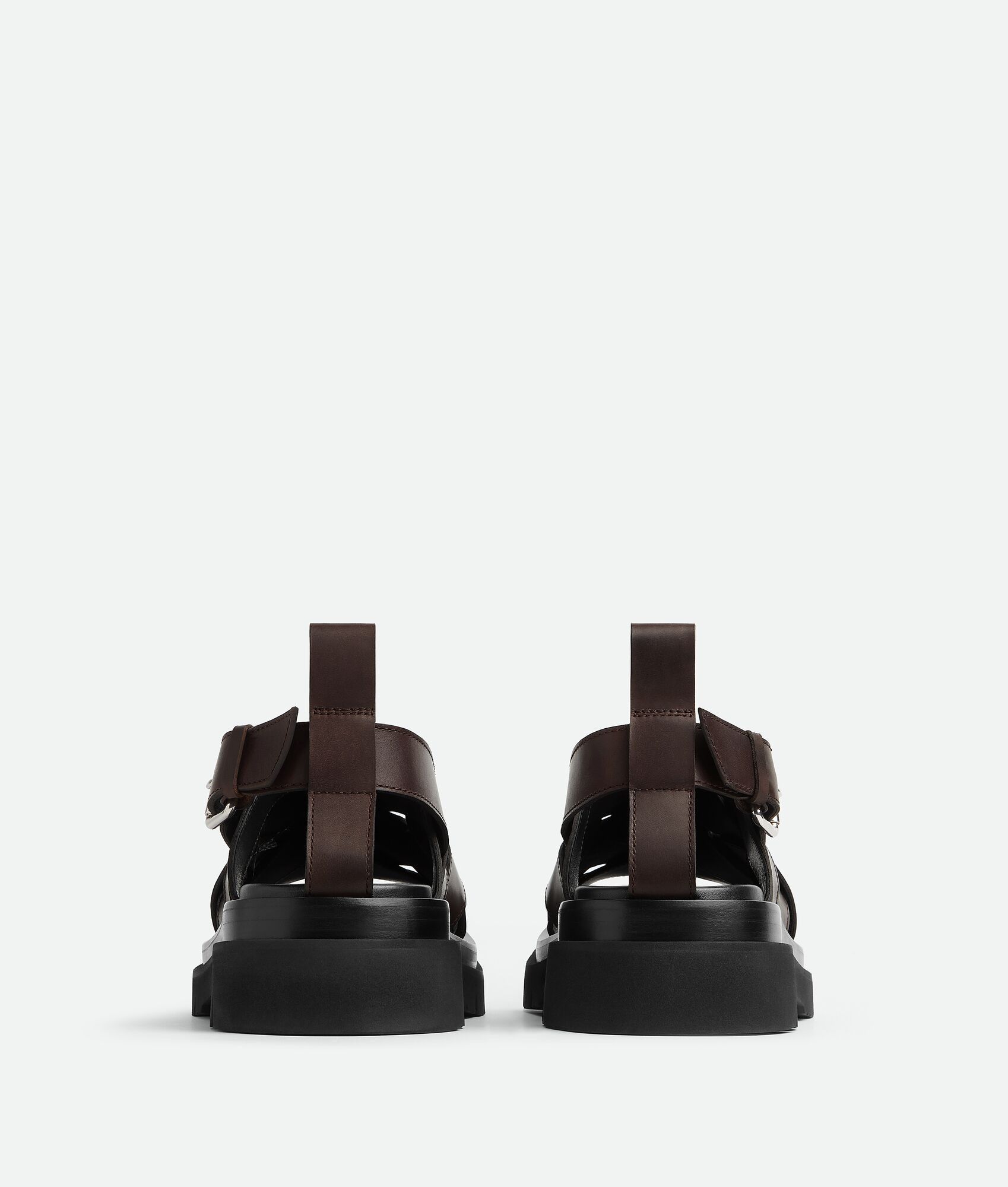 Bottega Veneta lug strap sandal brown Size US 9 / EU 42 - 3 Thumbnail