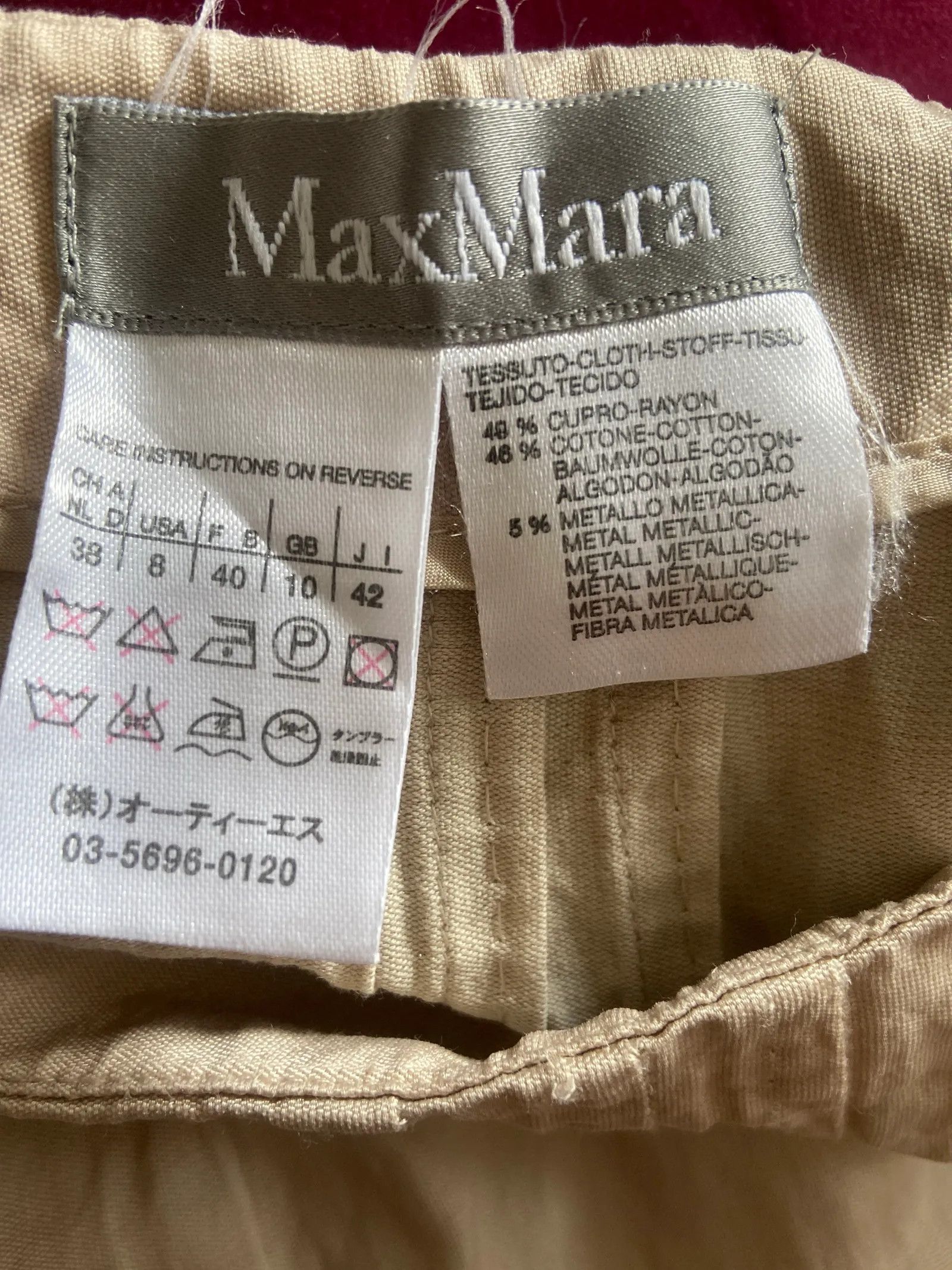 Max Mara Max Mara Skirt Size 27" / US 4 / IT 40 - 2 Thumbnail