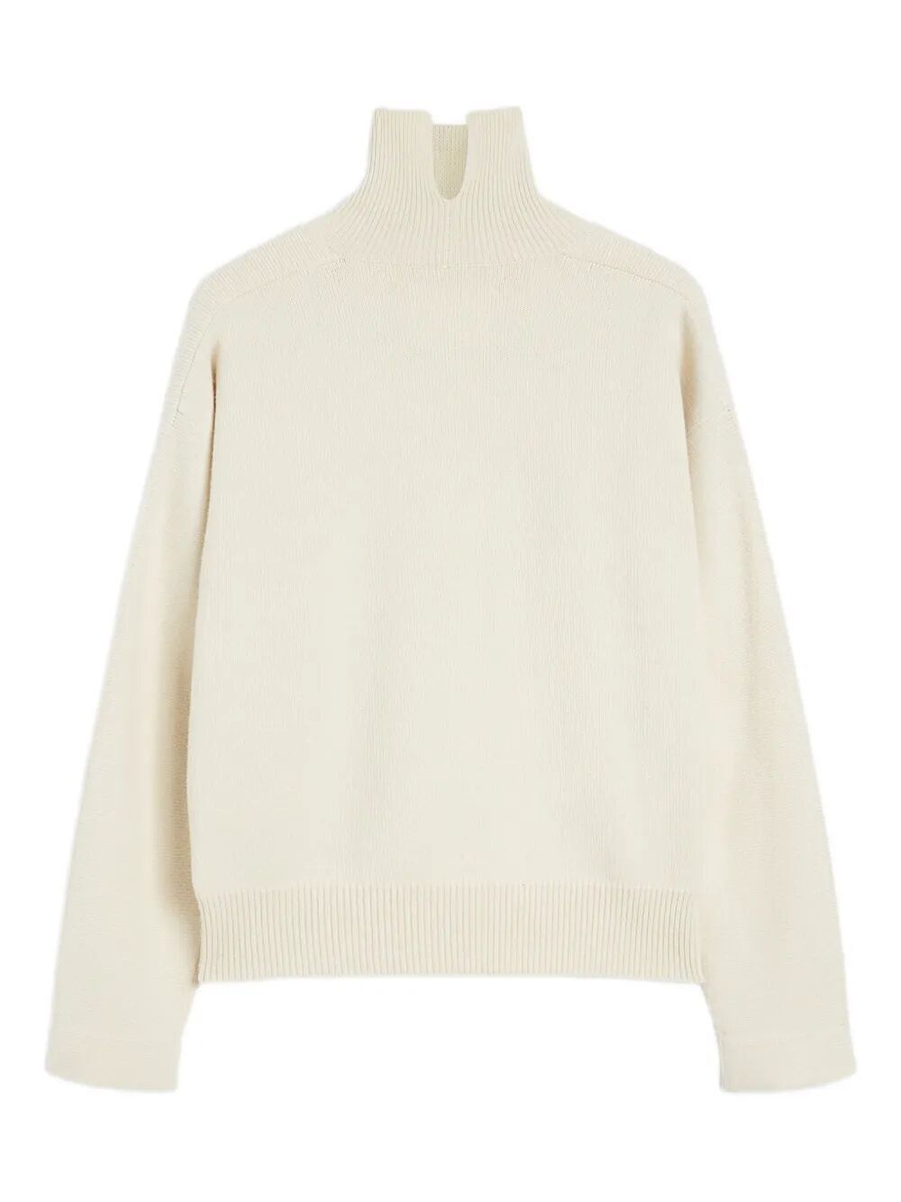 Jil Sander HIGH NECK LONG SLEEVES "PADDED DETAILS" JUMPER Size S / US 4 / IT 40 - 7 Thumbnail