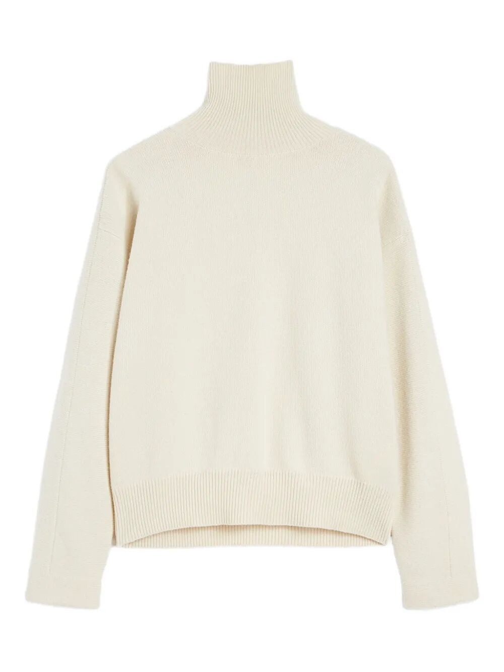 Jil Sander HIGH NECK LONG SLEEVES "PADDED DETAILS" JUMPER Size M / US 6-8 / IT 42-44 - 4 Thumbnail