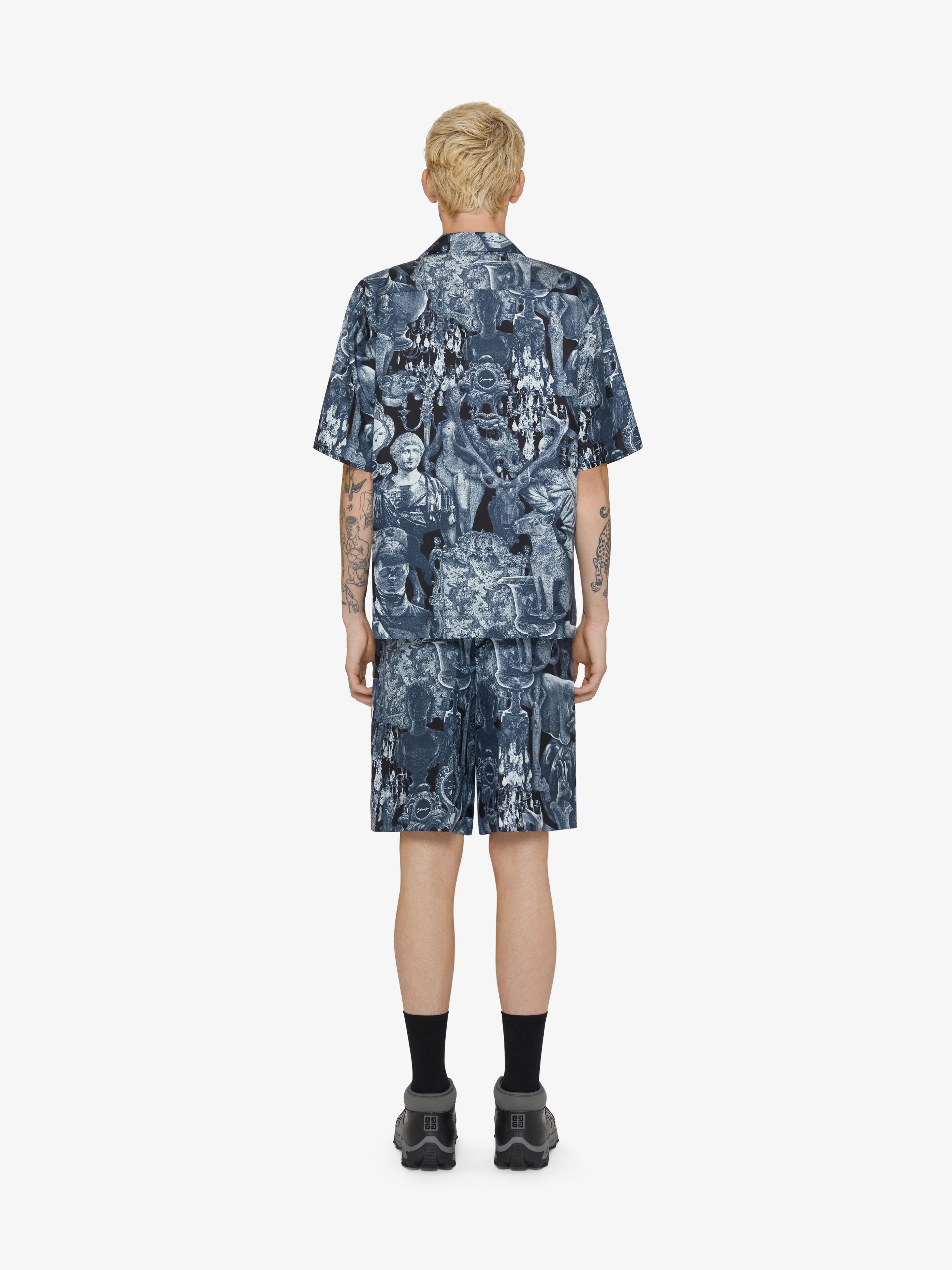 Givenchy SHIRT IN SILK WITH HUBERT OBJECTS PRINT Size US XS / EU 42 / 0 - 4 Thumbnail