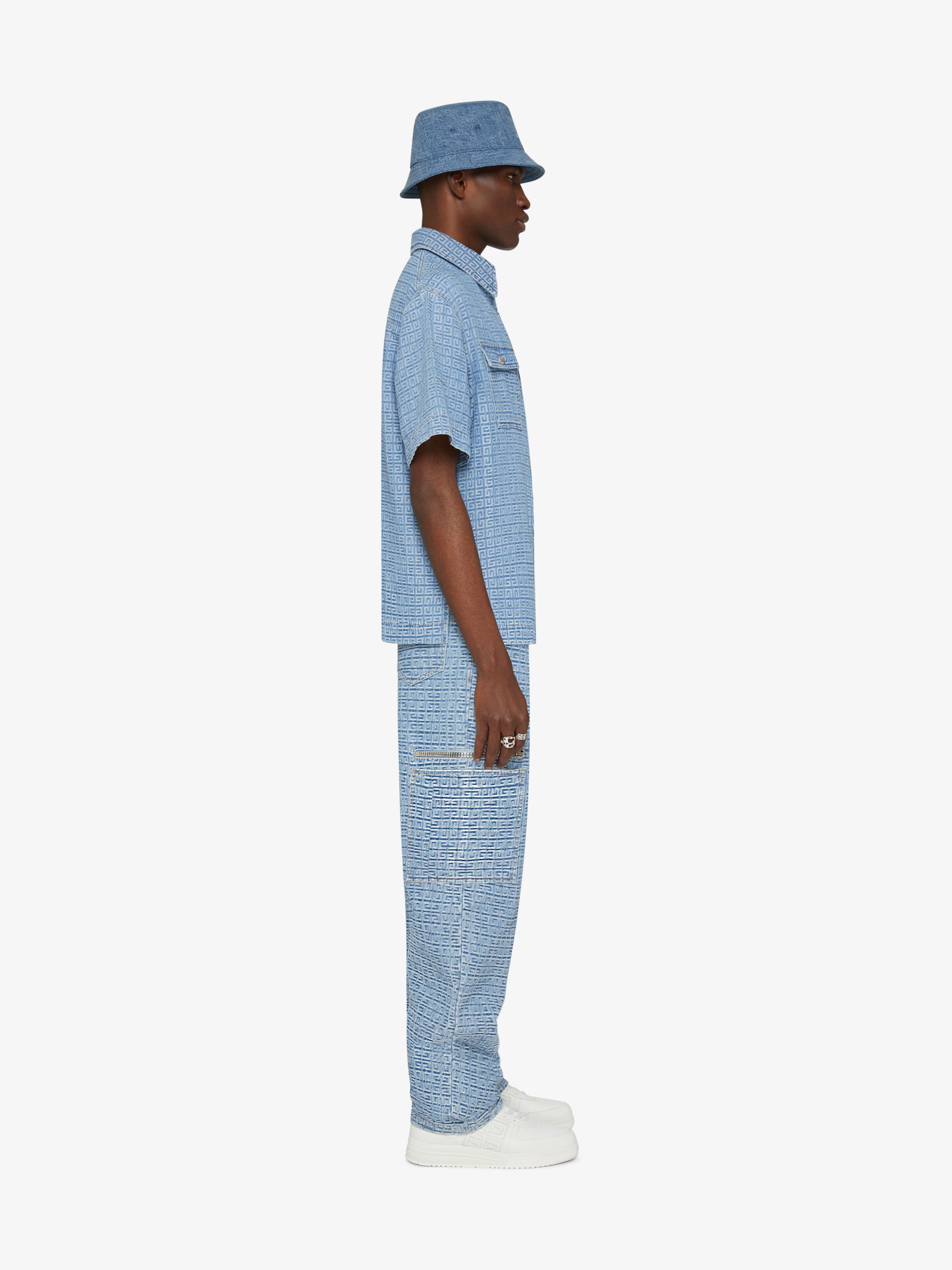 Givenchy BOXY FIT SHIRT IN 4G DENIM Size US S / EU 44-46 / 1 - 3 Thumbnail