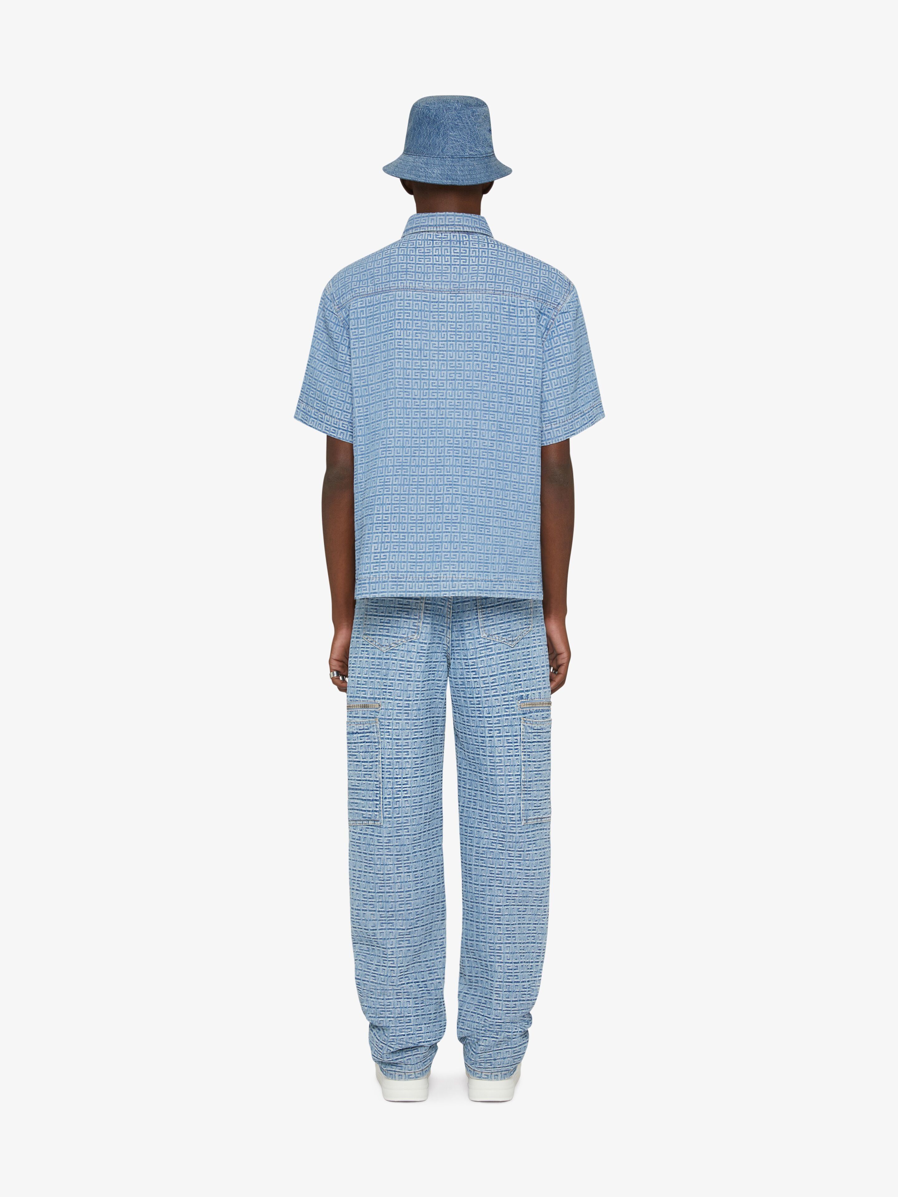 Givenchy BOXY FIT SHIRT IN 4G DENIM Size US L / EU 52-54 / 3 - 4 Thumbnail