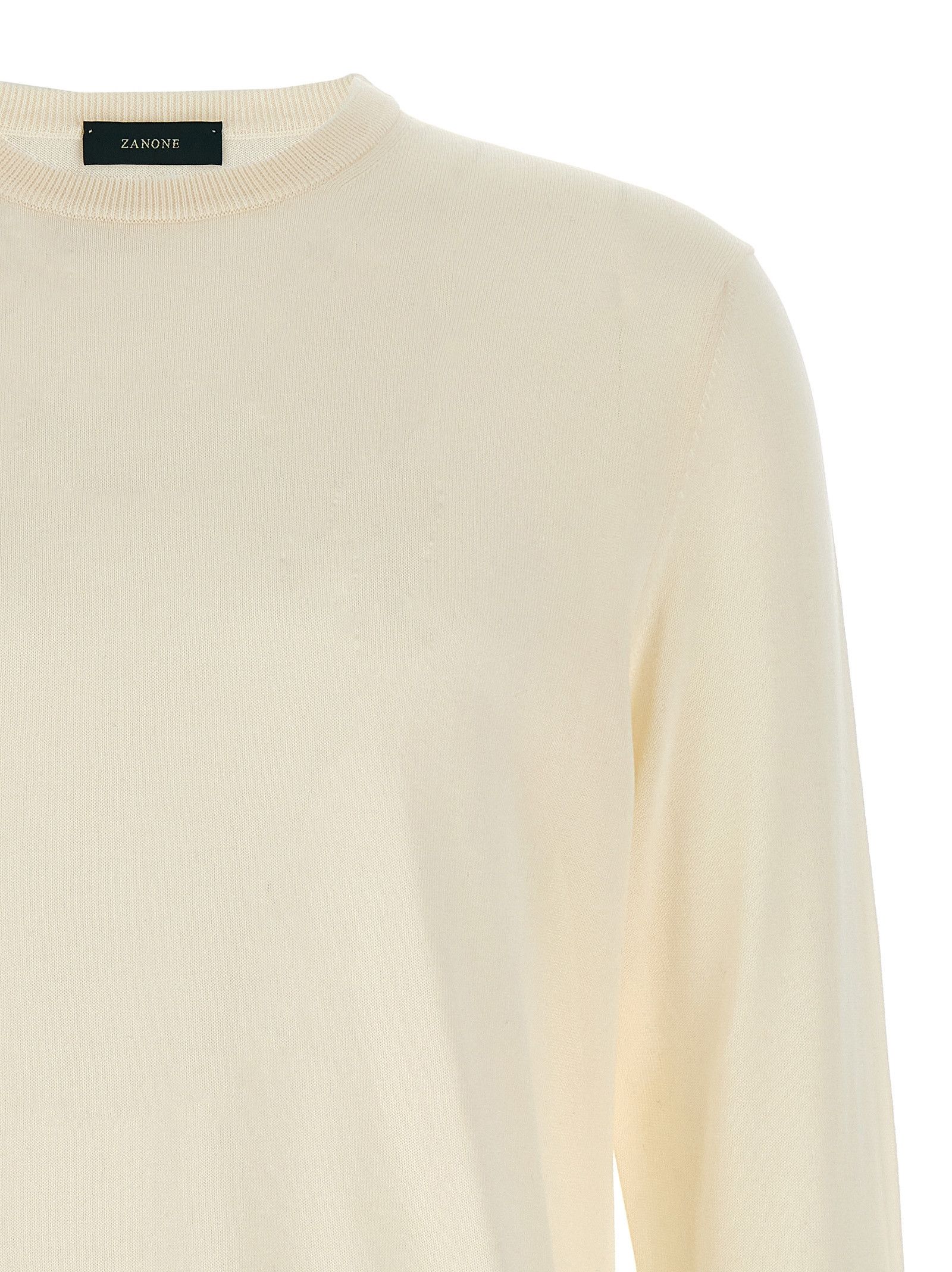 Zanone Cotton Sweater Size US L / EU 52-54 / 3 - 3 Thumbnail