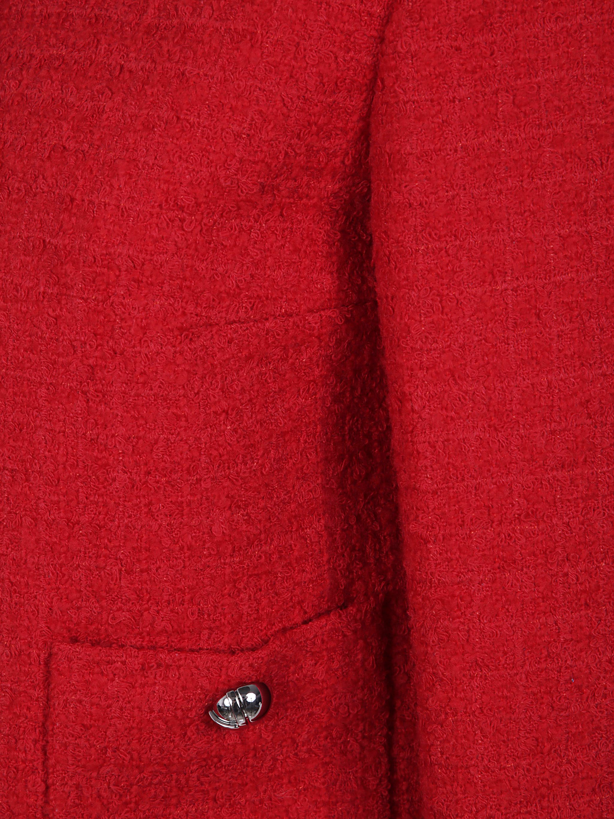 Patou NO COLLAR BOX JACKET Size M / US 6-8 / IT 42-44 - 7 Thumbnail