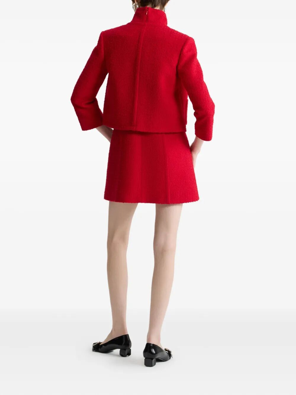 Patou NO COLLAR BOX JACKET Size M / US 6-8 / IT 42-44 - 3 Thumbnail