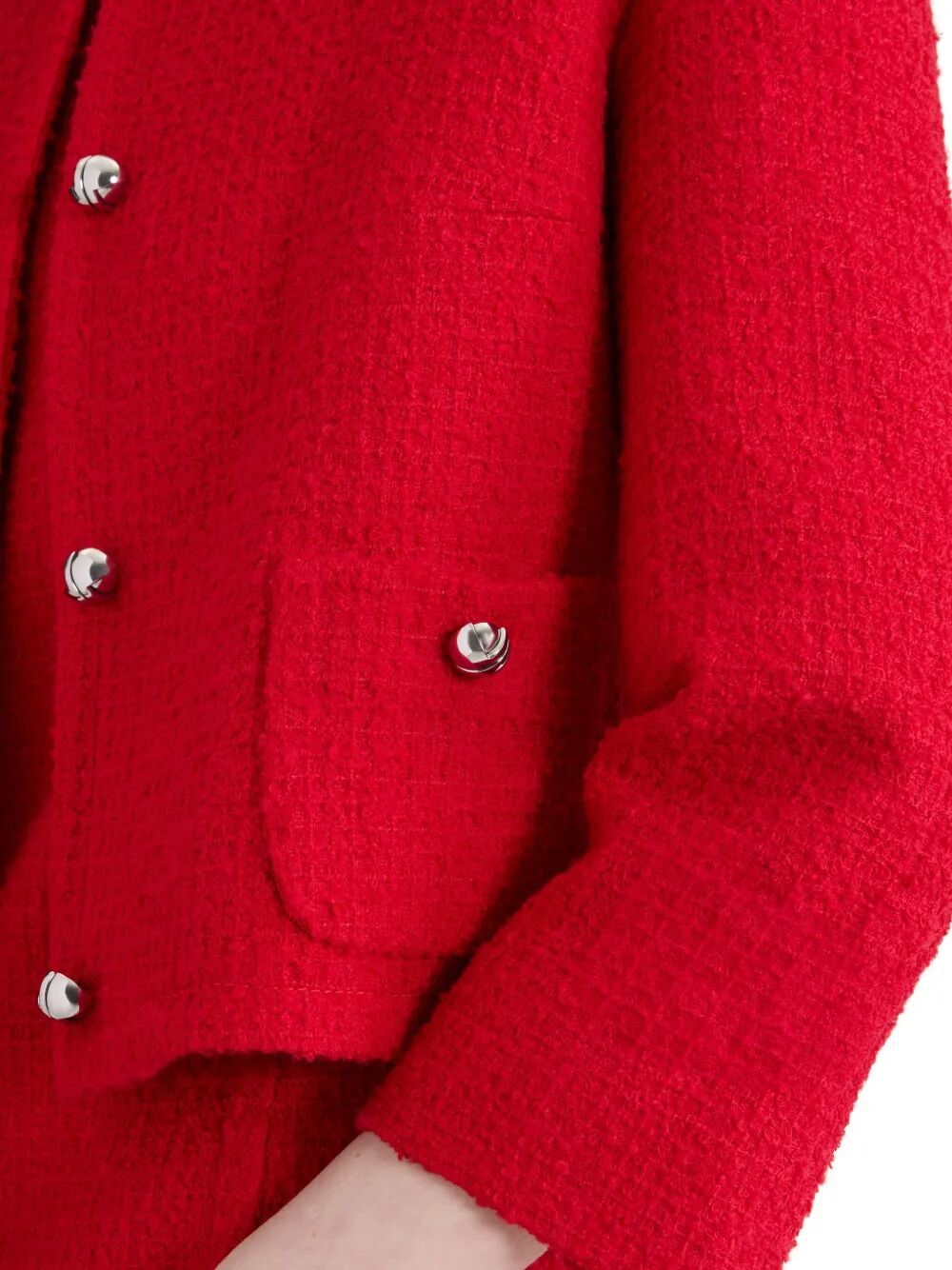 Patou NO COLLAR BOX JACKET Size M / US 6-8 / IT 42-44 - 2 Thumbnail