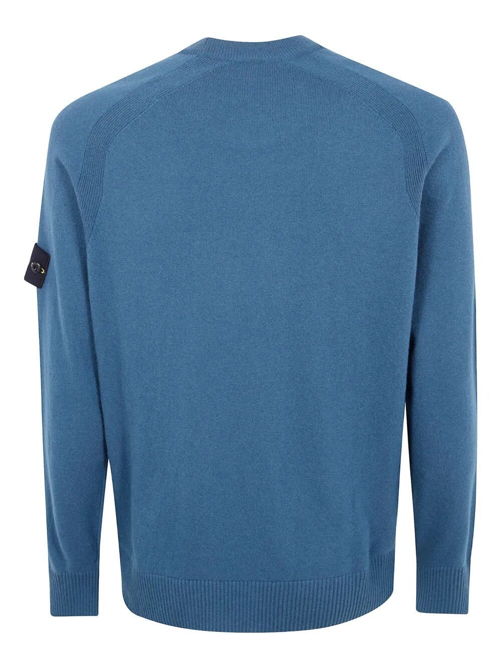 Stone Island "LIGHT RWS GEELONG WOOL" CREW NECK Size US XXL / EU 58 / 5 - 5 Thumbnail