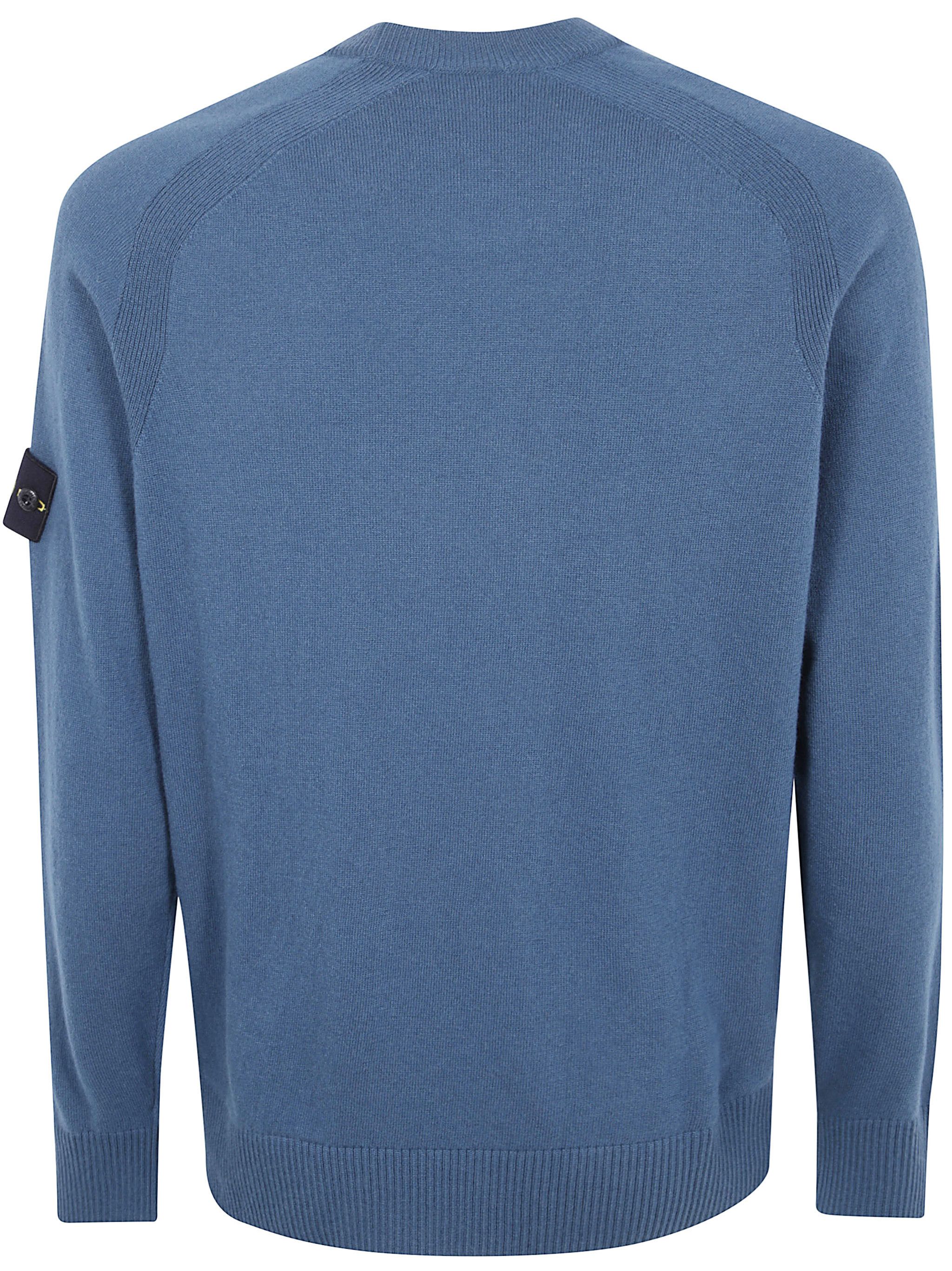 Stone Island "LIGHT RWS GEELONG WOOL" CREW NECK Size US XXL / EU 58 / 5 - 2 Thumbnail