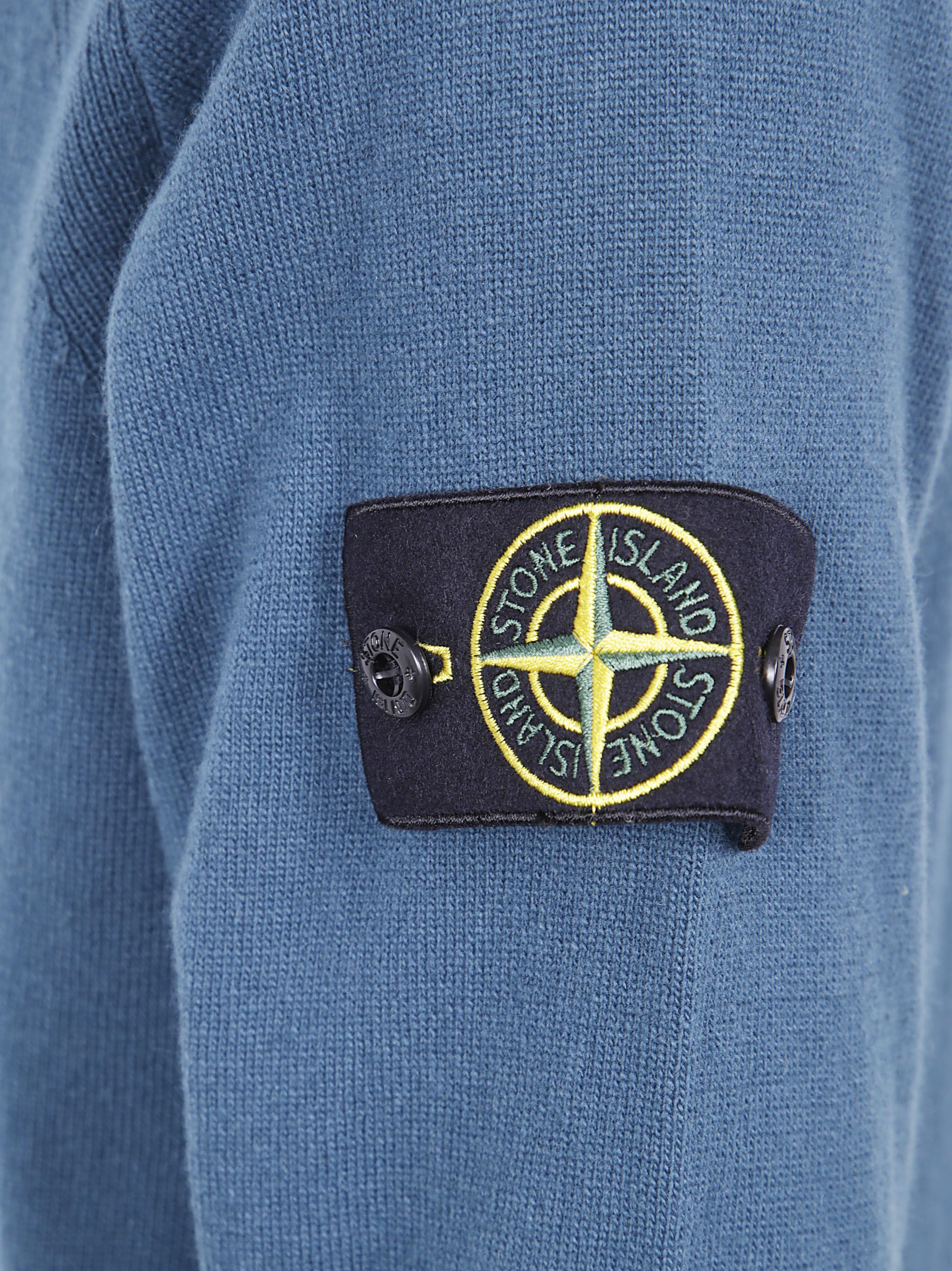 Stone Island "LIGHT RWS GEELONG WOOL" CREW NECK Size US XXL / EU 58 / 5 - 3 Thumbnail