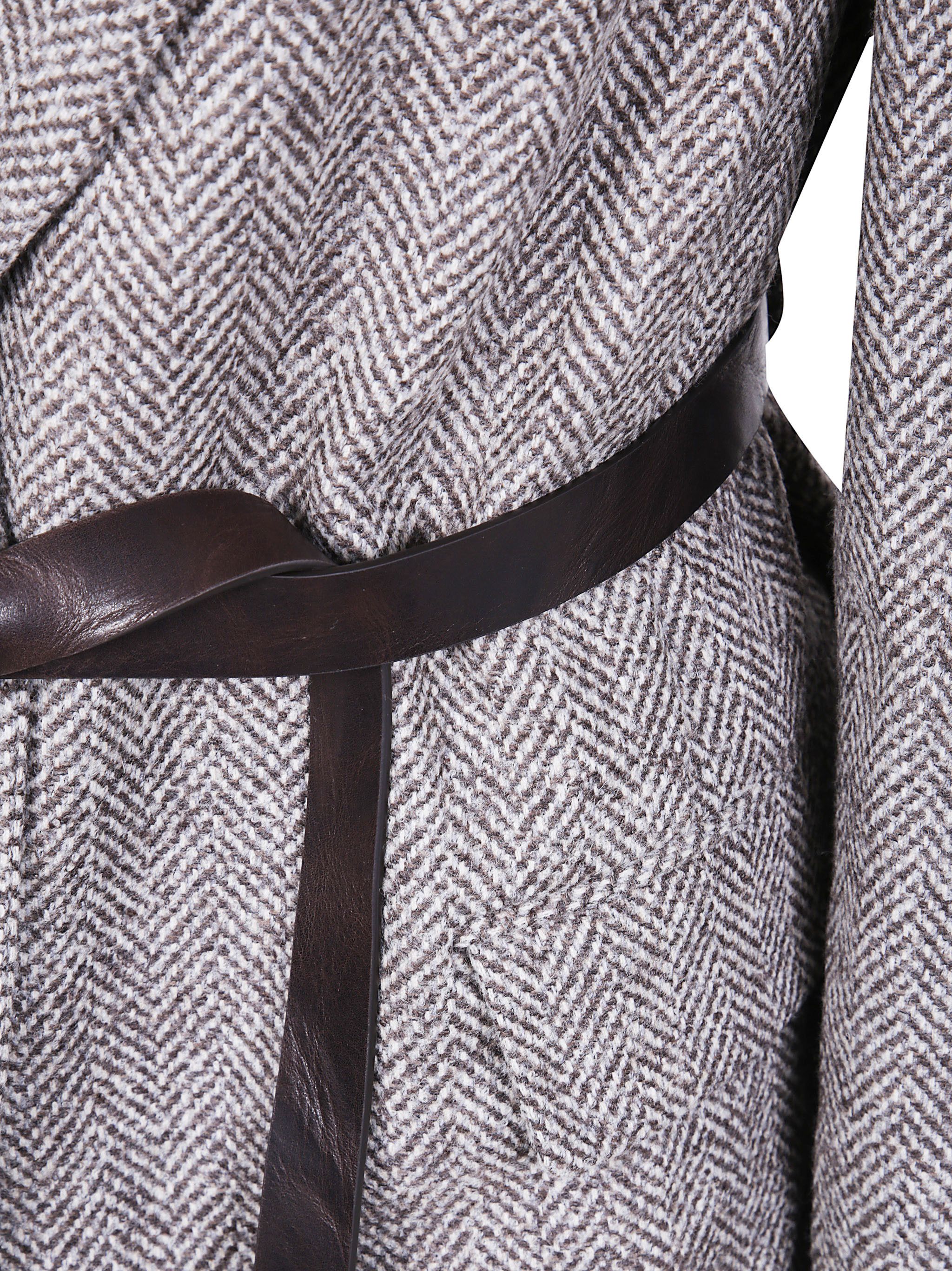 Brunello Cucinelli BELTED SINGLE BREASTED JACKET Size L / US 10 / IT 46 - 3 Thumbnail
