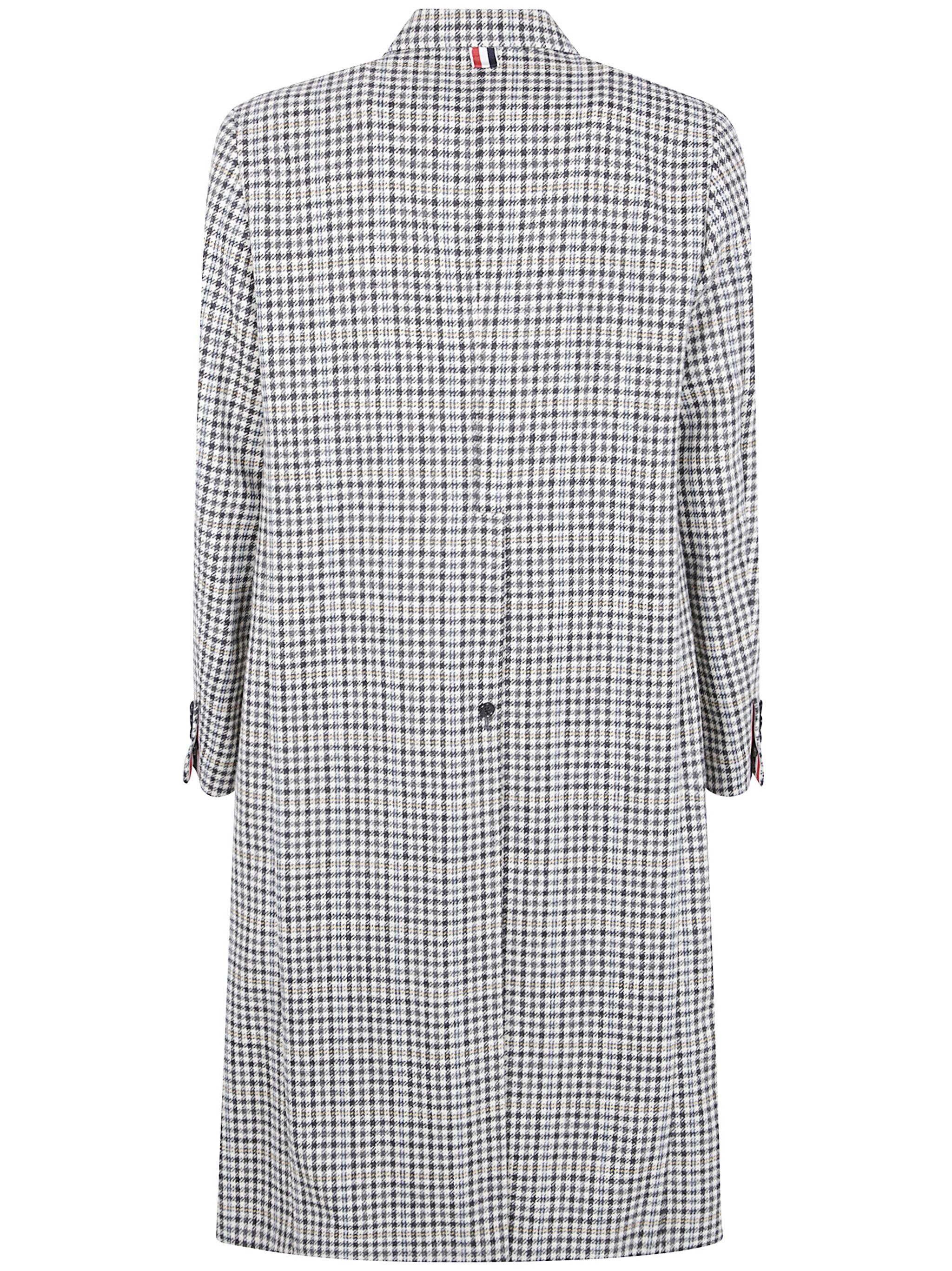 Thom Browne UNCONSTRUCTED ELONGATED COAT CHECK HUNTING TWEED Size US S / EU 44-46 / 1 - 2 Thumbnail