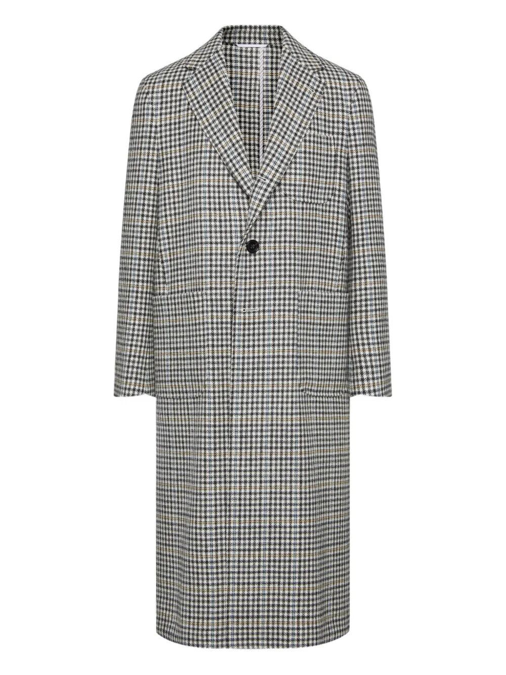 Thom Browne UNCONSTRUCTED ELONGATED COAT CHECK HUNTING TWEED Size US S / EU 44-46 / 1 - 4 Thumbnail