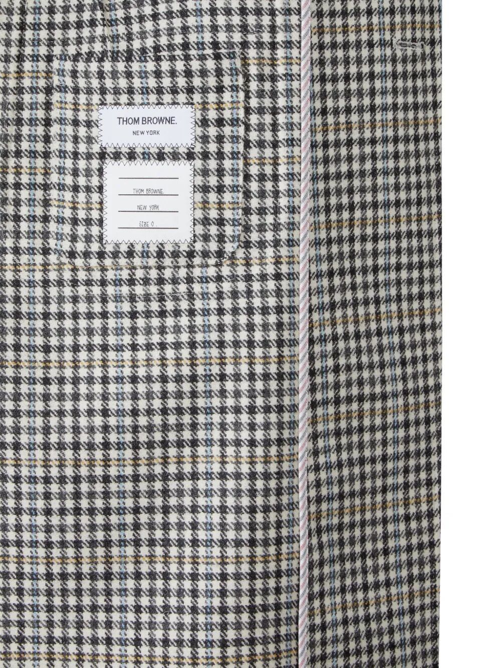 Thom Browne UNCONSTRUCTED ELONGATED COAT CHECK HUNTING TWEED Size US M / EU 48-50 / 2 - 7 Thumbnail
