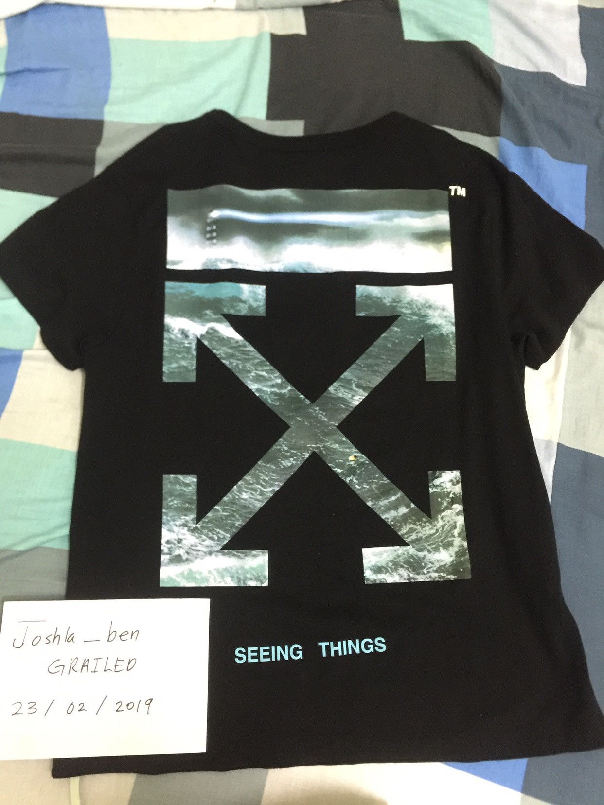 Off White Screaming Girl Tee Grailed