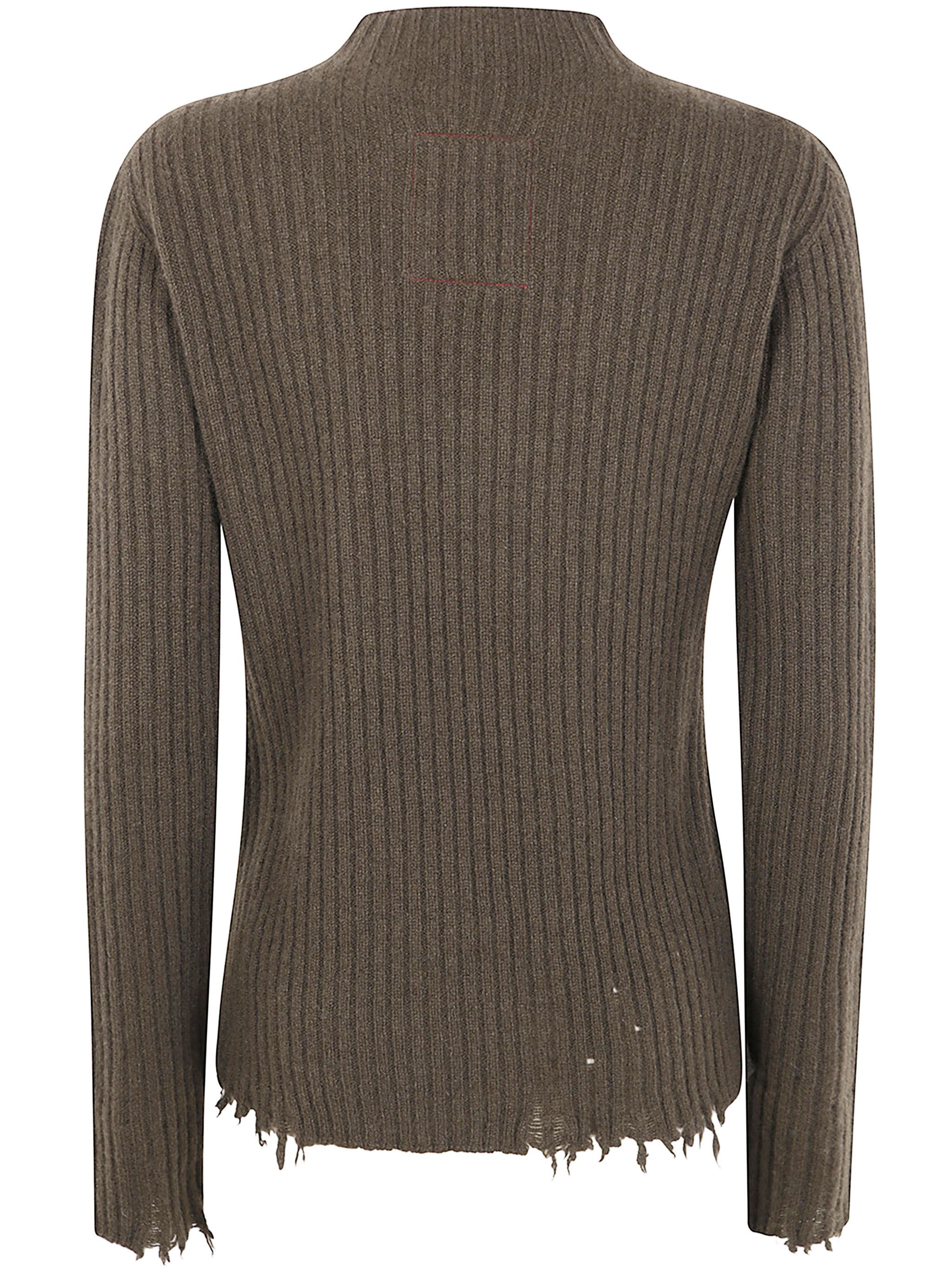 Uma Wang "PLAIN WS" RIB TOP Size L / US 10 / IT 46 - 2 Thumbnail