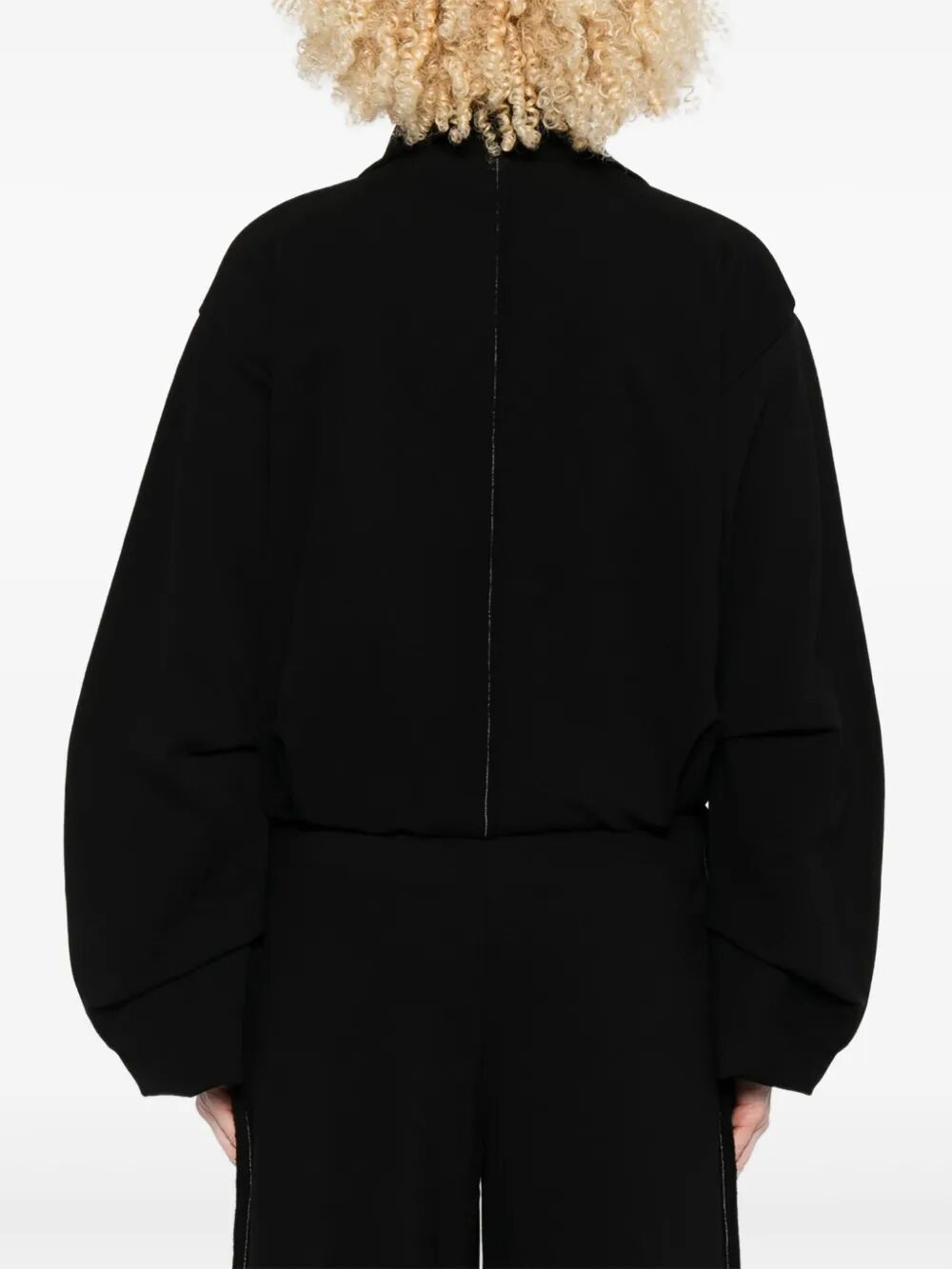 Thom Krom HIGH NECK CROPPED JACKET Size L / US 10 / IT 46 - 5 Thumbnail