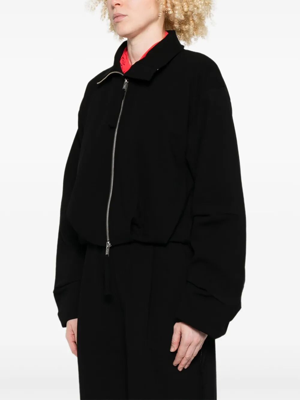 Thom Krom HIGH NECK CROPPED JACKET Size L / US 10 / IT 46 - 4 Thumbnail
