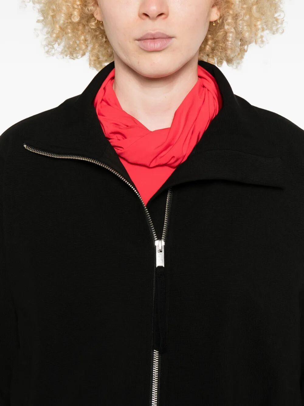 Thom Krom HIGH NECK CROPPED JACKET Size L / US 10 / IT 46 - 3 Thumbnail