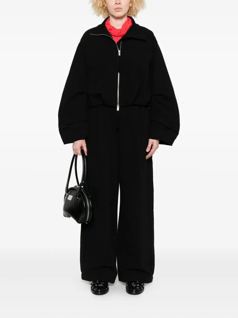 Thom Krom HIGH NECK CROPPED JACKET Size L / US 10 / IT 46 - 2 Thumbnail