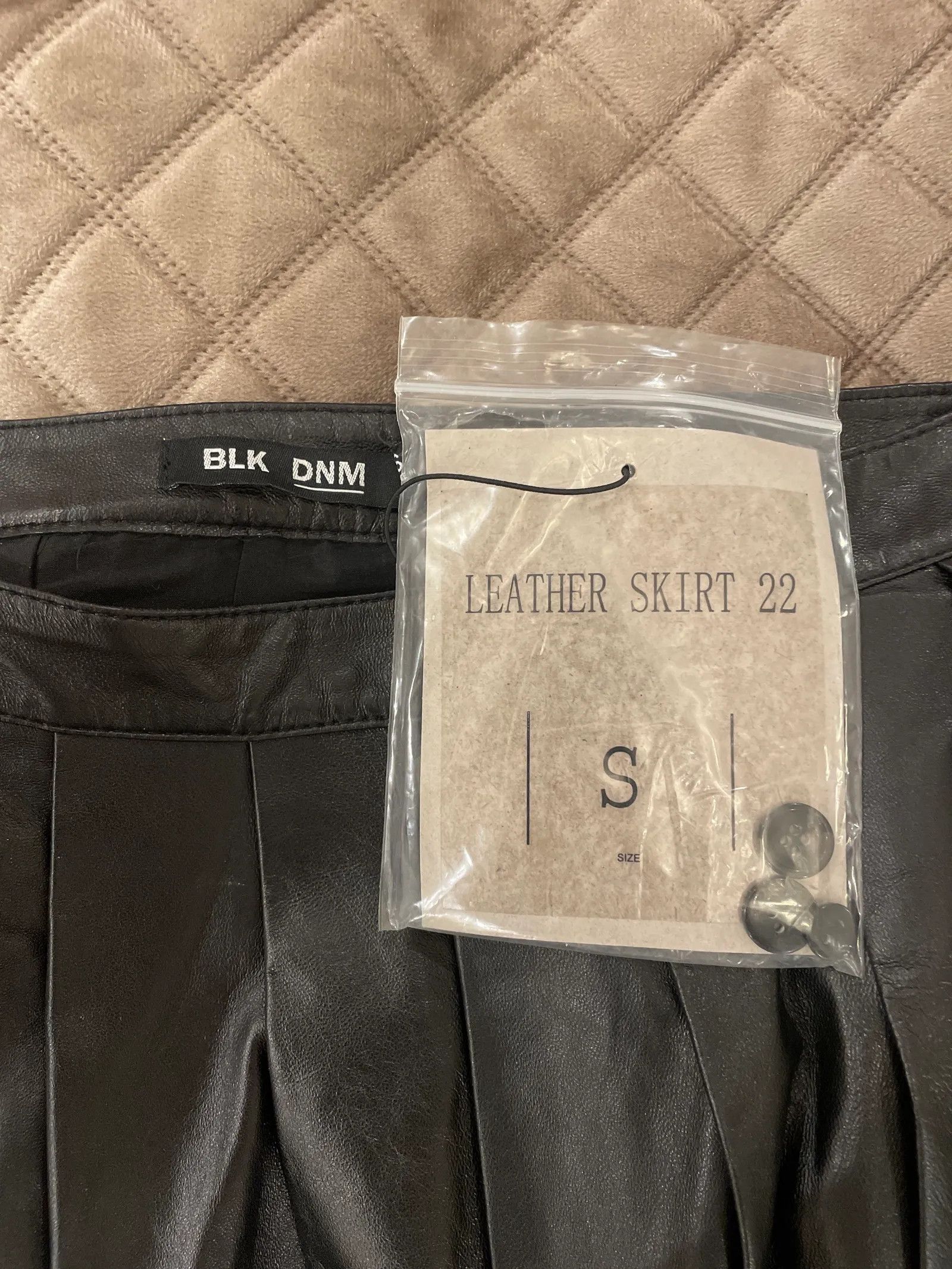 Blk Dnm Blk Dnm Skirt Size 27" / US 4 / IT 40 - 2 Thumbnail