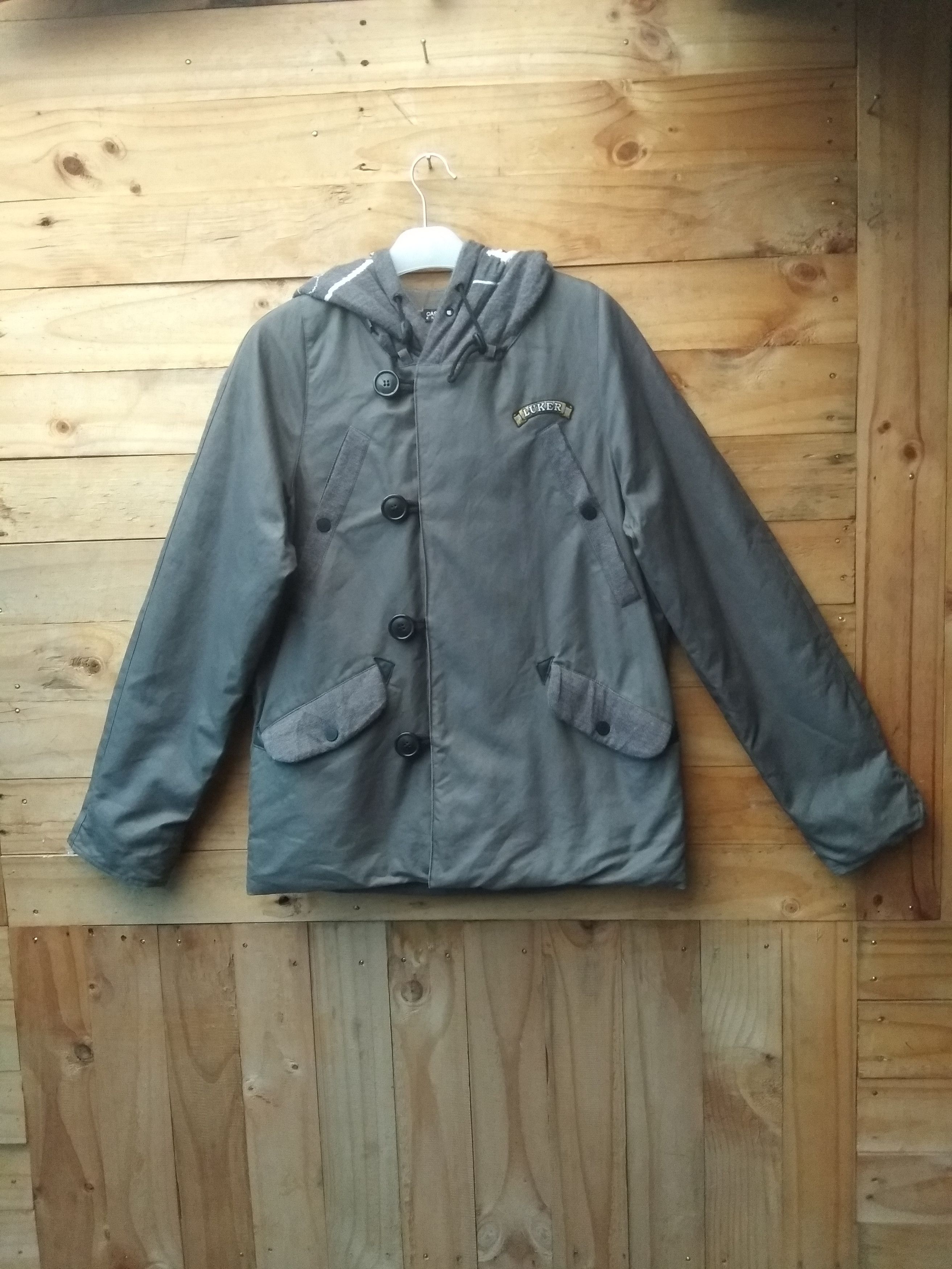 NEIGHBORHOOD LUKER x CASH CA HOOD KNIT JACKET