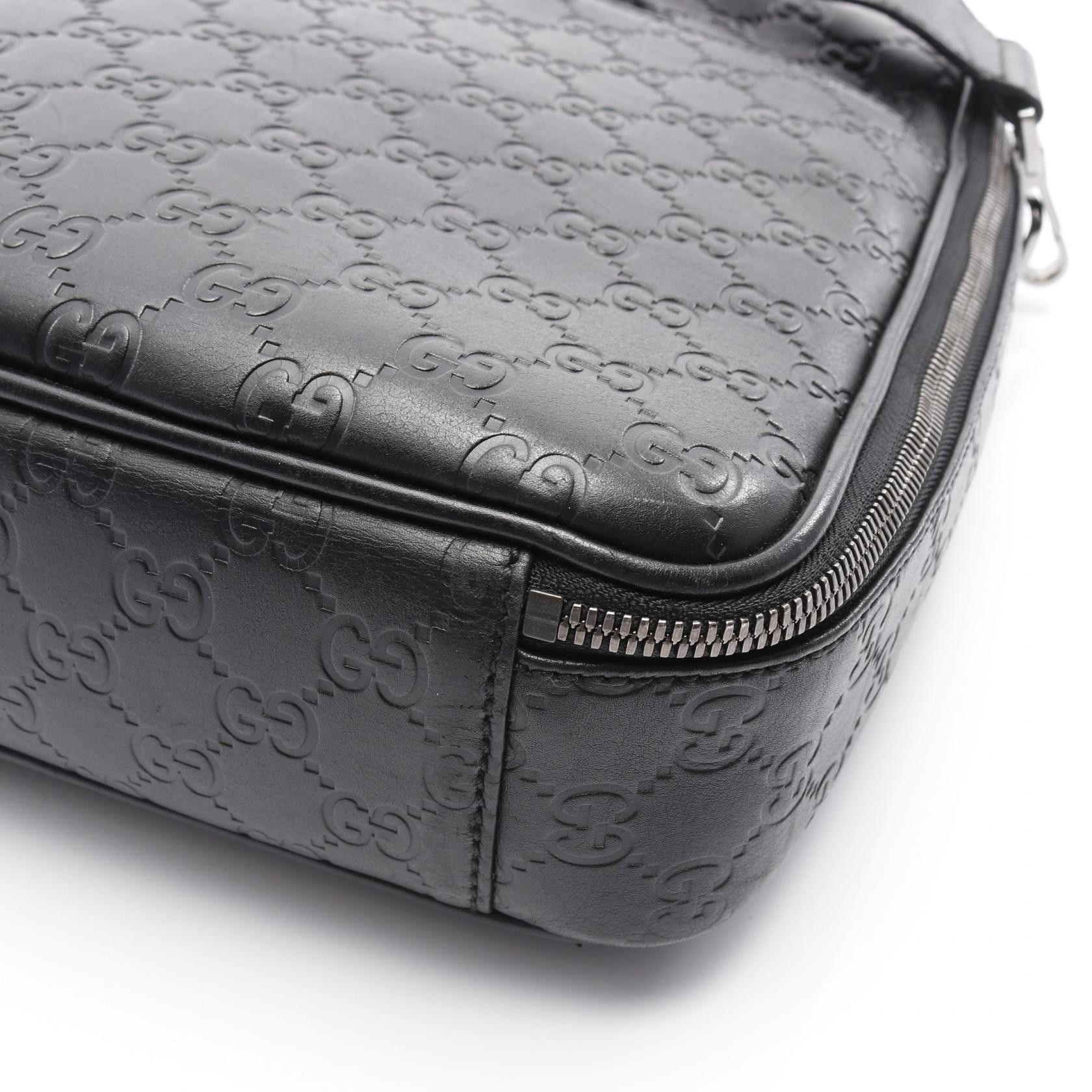 Gucci Gucci Gucci GG Plus Gucci Signature Leather Business Bag Leather Business Bag 152602 Size ONE SIZE - 5 Thumbnail