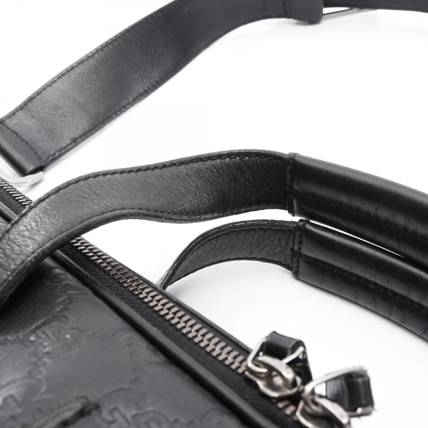 Gucci Gucci Gucci GG Plus Gucci Signature Leather Business Bag Leather Business Bag 152602 Size ONE SIZE - 9 Thumbnail
