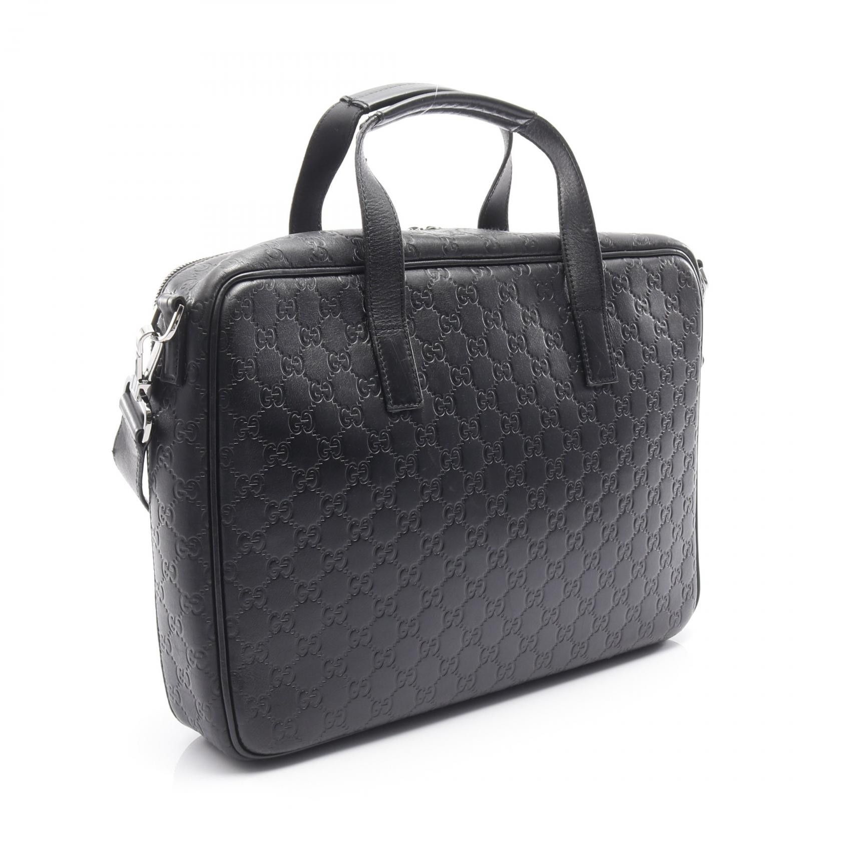Gucci Gucci Gucci GG Plus Gucci Signature Leather Business Bag Leather Business Bag 152602 Size ONE SIZE - 2 Thumbnail