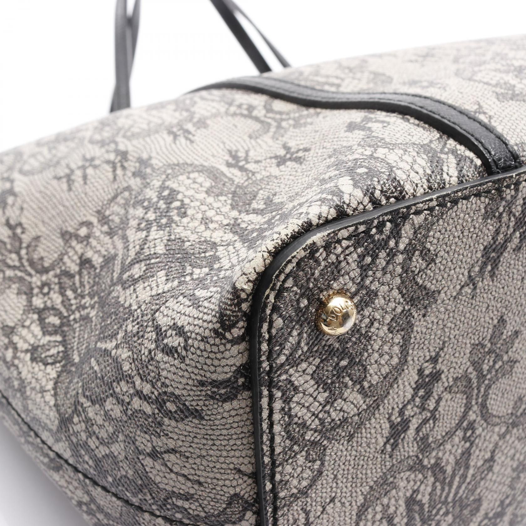 Dolce & Gabbana Dolce & Gabbana Dolce & Gabbana Tote Bag PVC Coated Canvas Tote Bag Canvas Tote Bag Size ONE SIZE - 5 Thumbnail