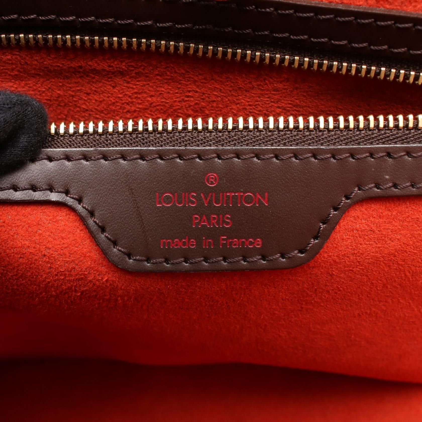Louis Vuitton Louis Vuitton Louis Vuitton Manosque PM Damier Coated Canvas Tote Bag Canvas Tote Bag N51121 Size ONE SIZE - 4 Thumbnail