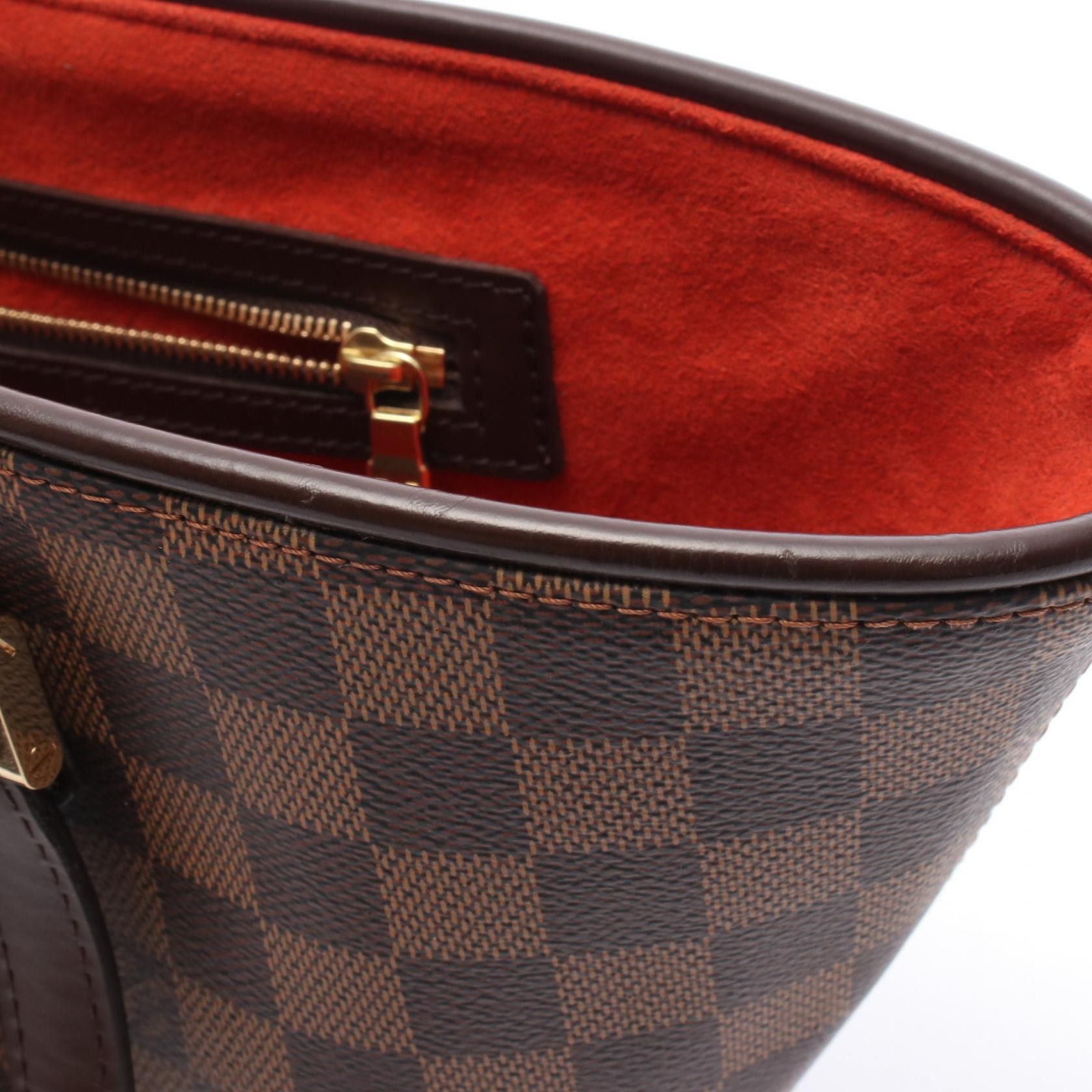 Louis Vuitton Louis Vuitton Louis Vuitton Manosque PM Damier Coated Canvas Tote Bag Canvas Tote Bag N51121 Size ONE SIZE - 8 Thumbnail