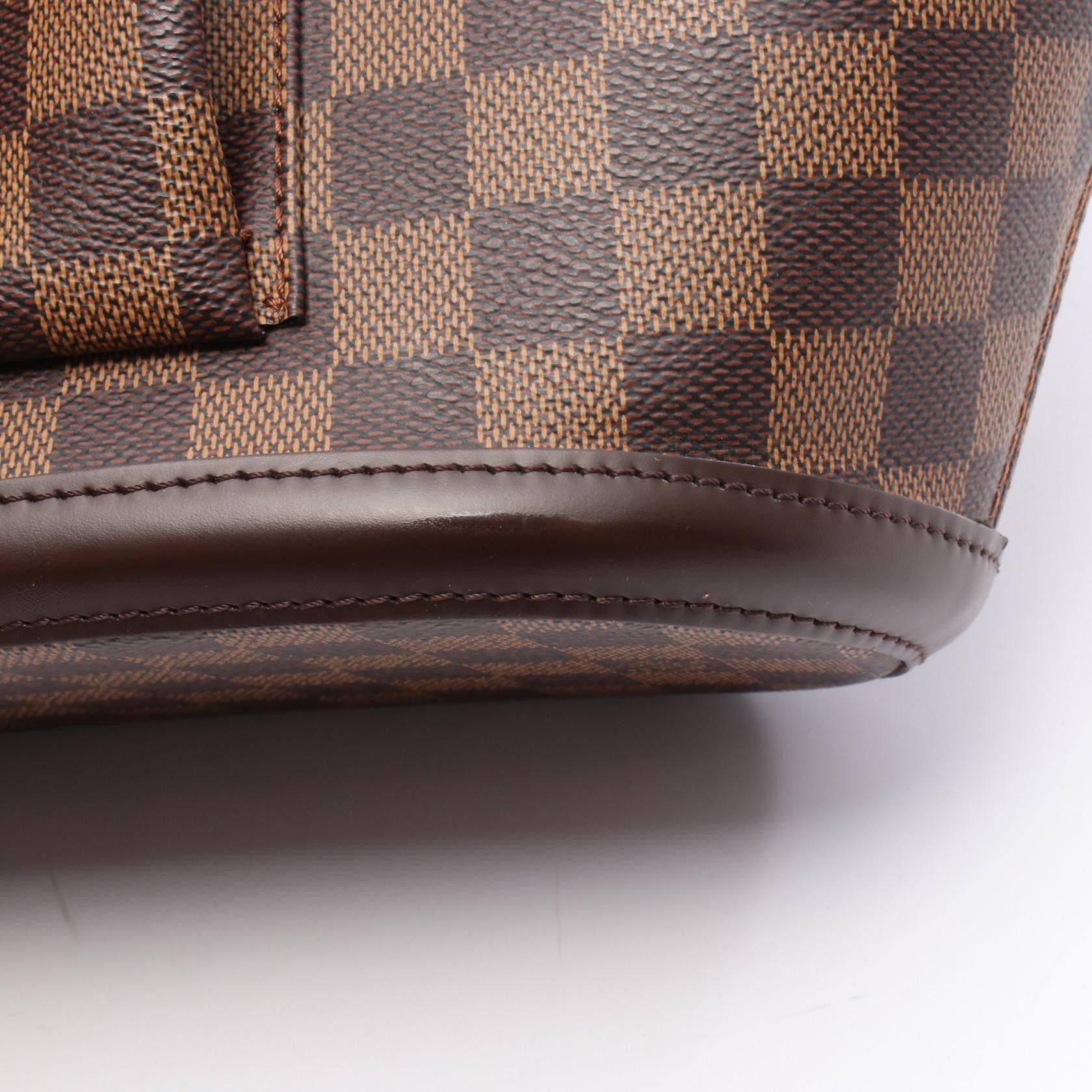 Louis Vuitton Louis Vuitton Louis Vuitton Manosque PM Damier Coated Canvas Tote Bag Canvas Tote Bag N51121 Size ONE SIZE - 7 Thumbnail