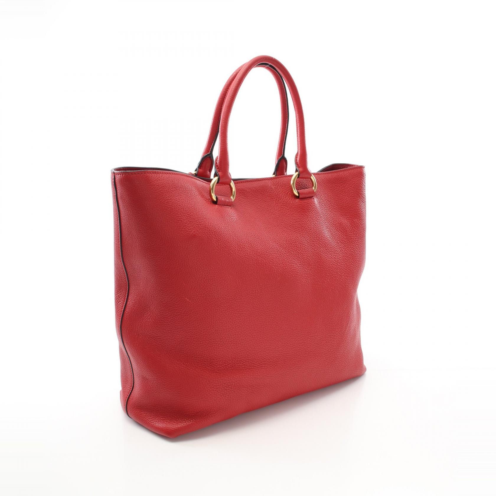Prada Prada Prada VITELLO PHENIX Vitello Phenix Tote Bag Leather Tote Bag 1BG865 Size ONE SIZE - 2 Thumbnail