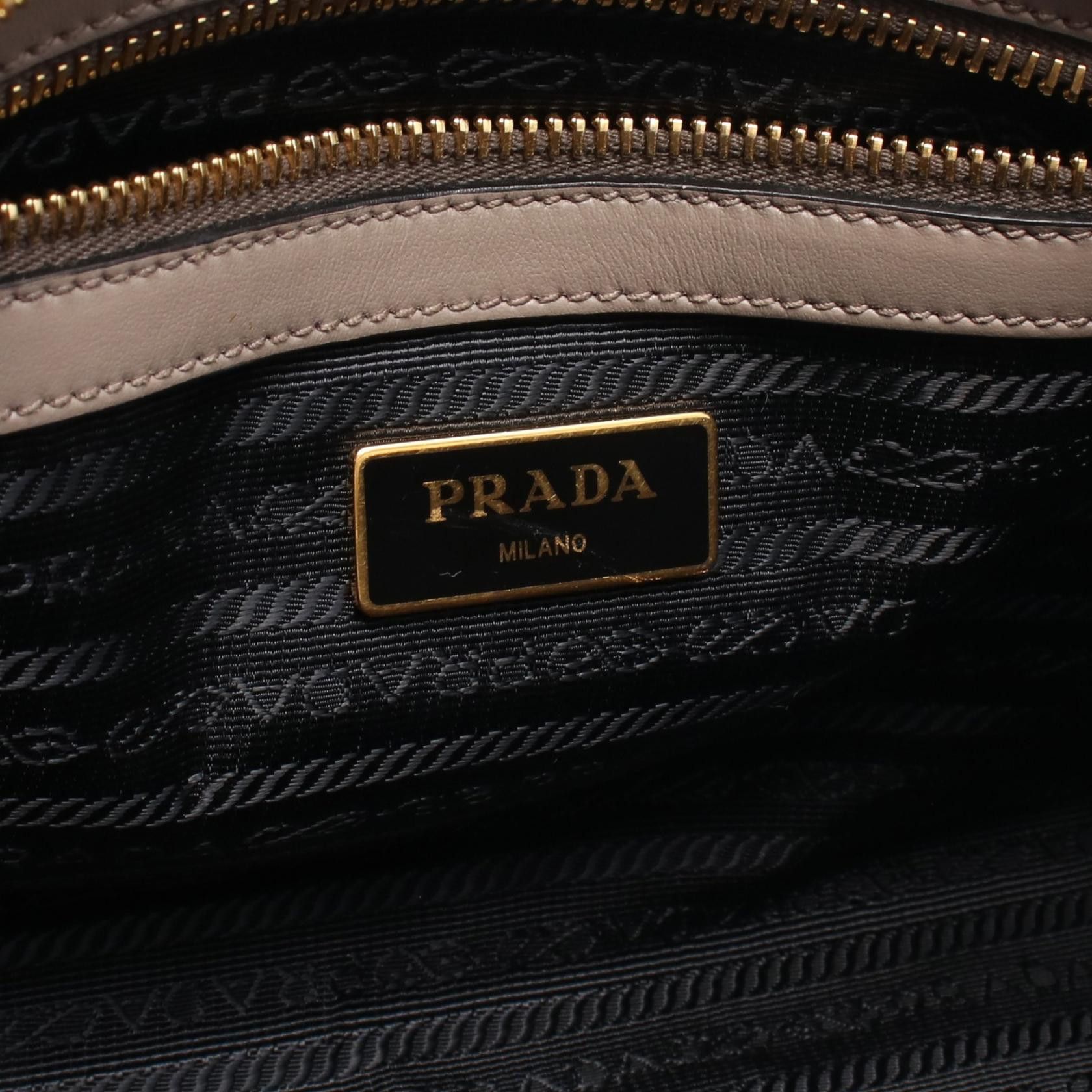 Prada Prada Prada SAFFIANO + SOFT C Saffiano Leather Handbag Leather Handbag 1BA164 Size ONE SIZE - 4 Thumbnail
