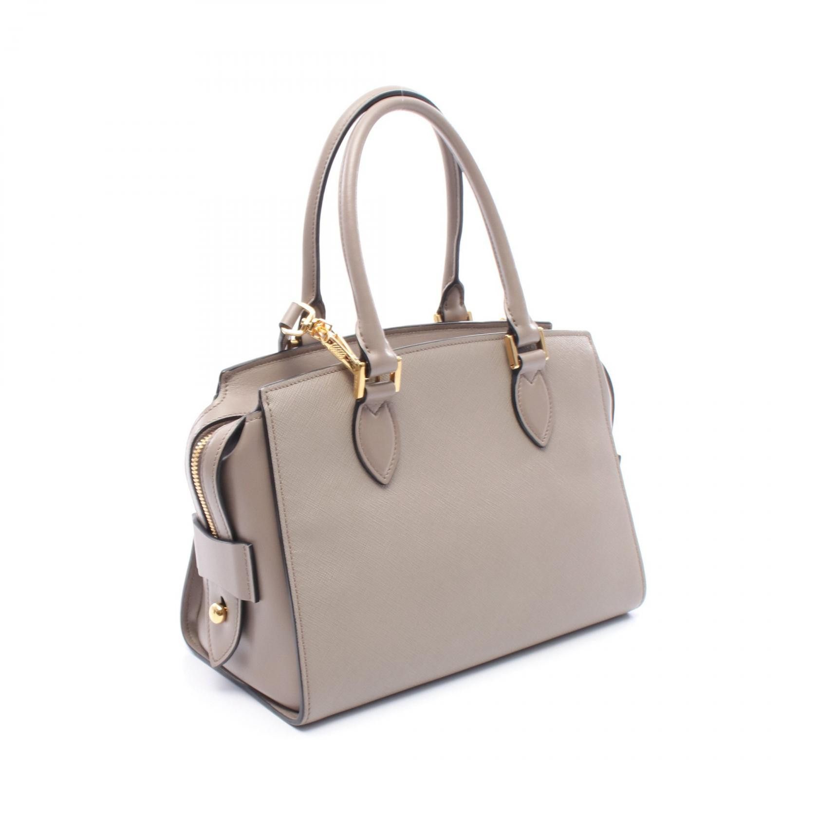 Prada Prada Prada SAFFIANO + SOFT C Saffiano Leather Handbag Leather Handbag 1BA164 Size ONE SIZE - 2 Thumbnail