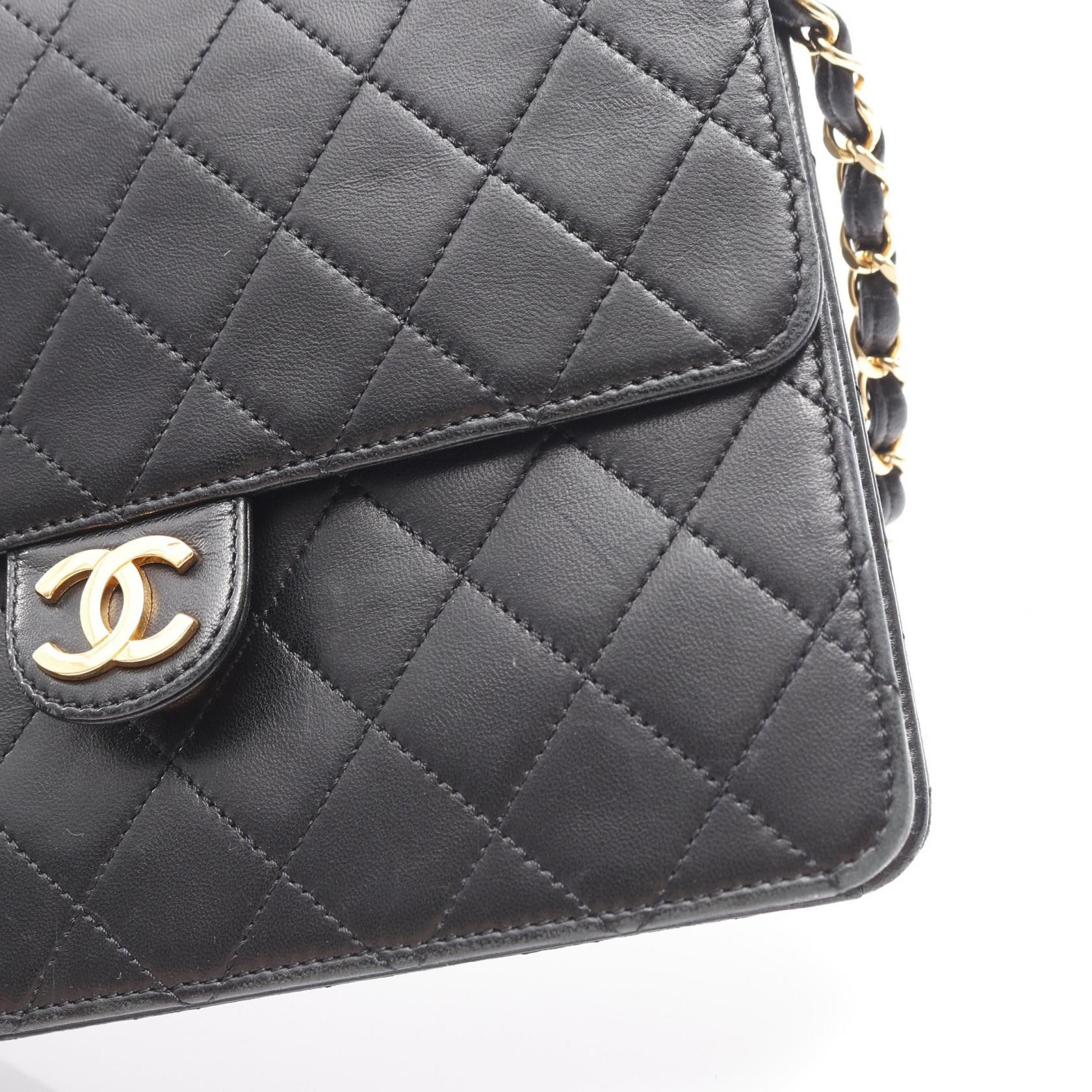 Chanel Chanel Chanel Matelasse Lambskin Shoulder Bag Leather Shoulder Bag A03569 Size ONE SIZE - 8 Thumbnail