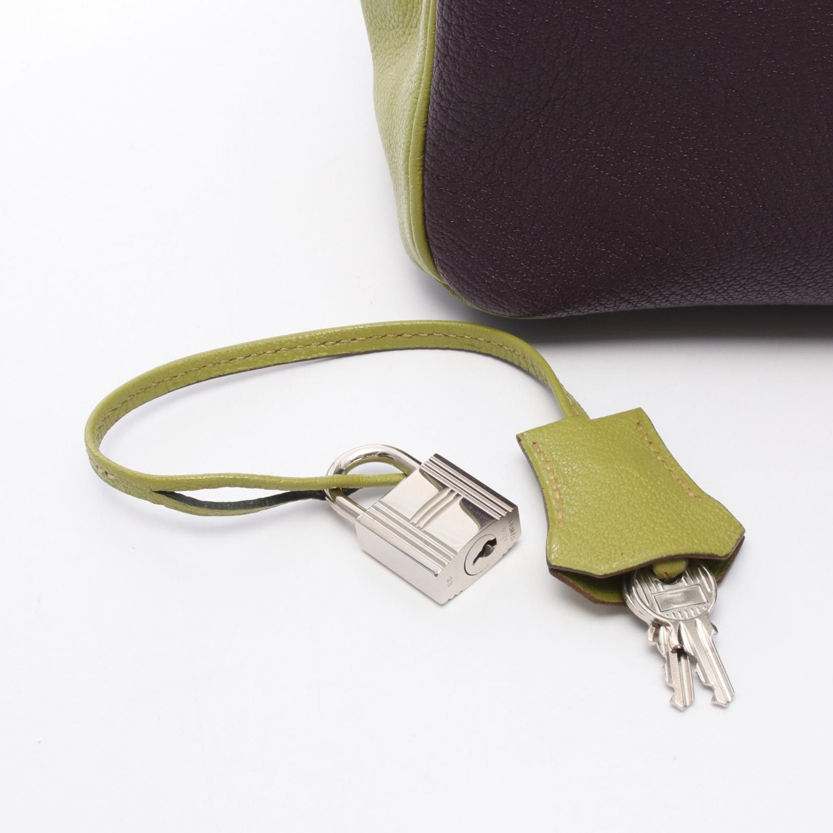 Hermes Hermes Hermes Birkin 30 Chevre Handbag Leather Handbag Stamp M (2009) Size ONE SIZE - 6 Thumbnail