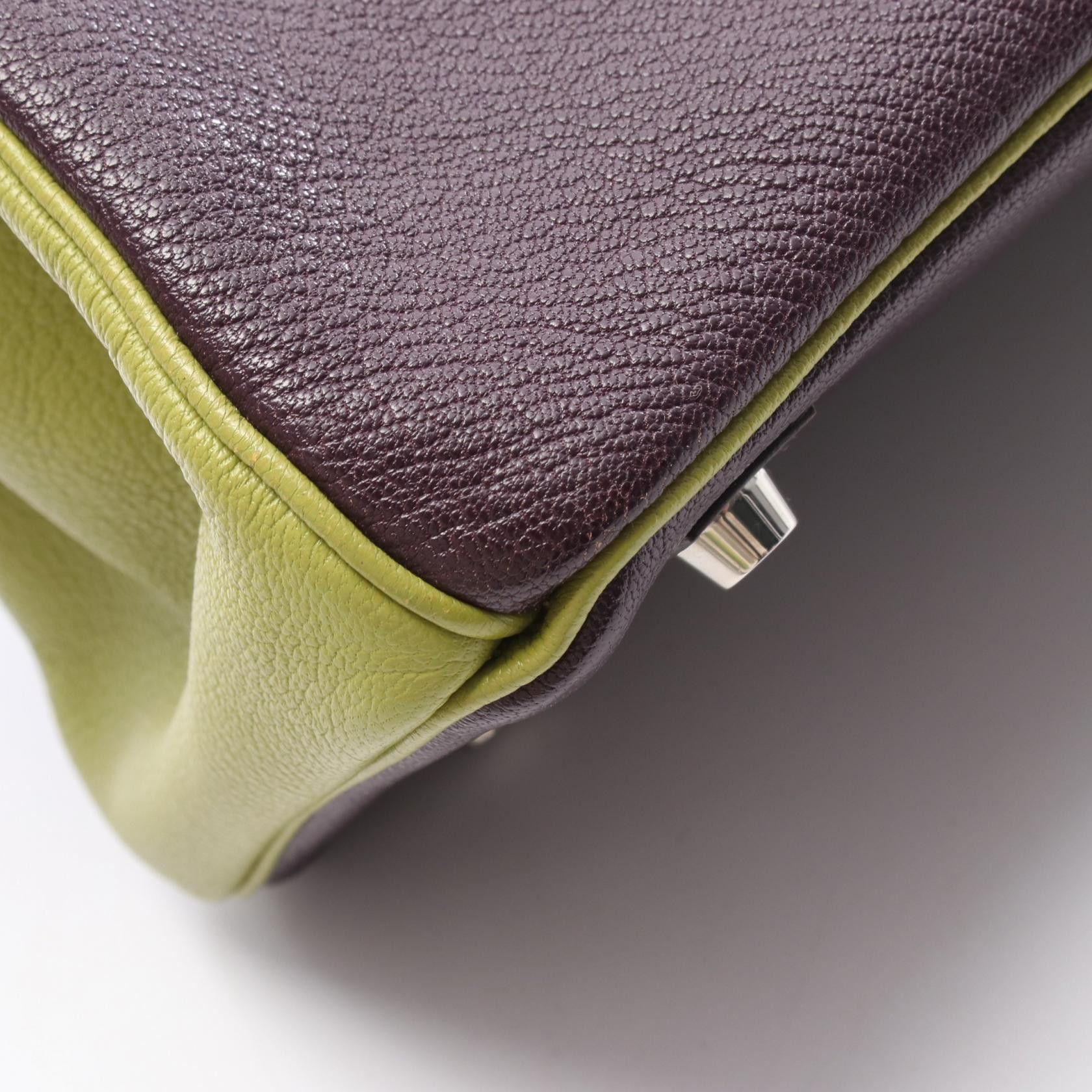 Hermes Hermes Hermes Birkin 30 Chevre Handbag Leather Handbag Stamp M (2009) Size ONE SIZE - 10 Thumbnail