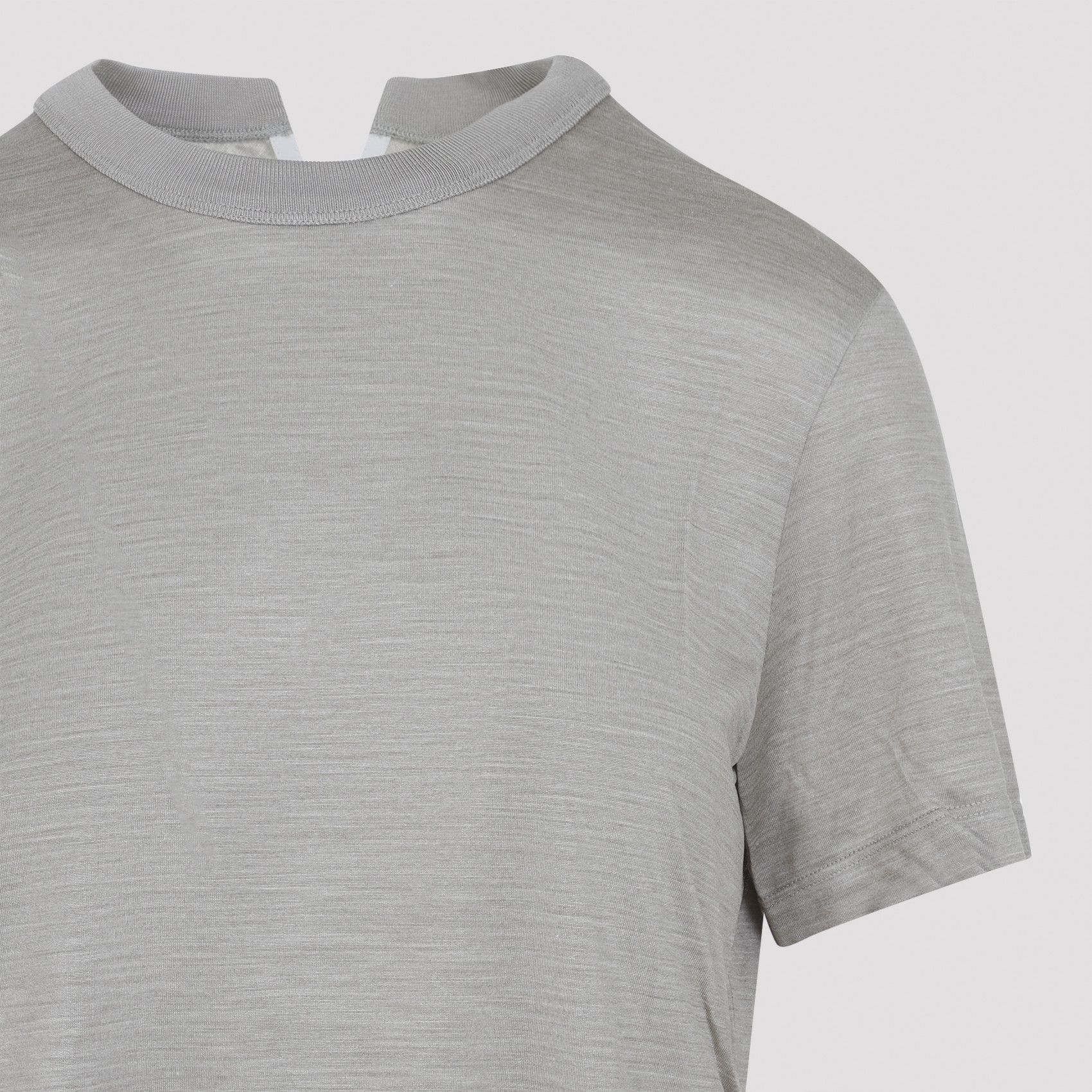 Tシャツ・カットソー CARVEN GRAY FITTED T-SHIRT Carven Gray Fitted T-Shirt